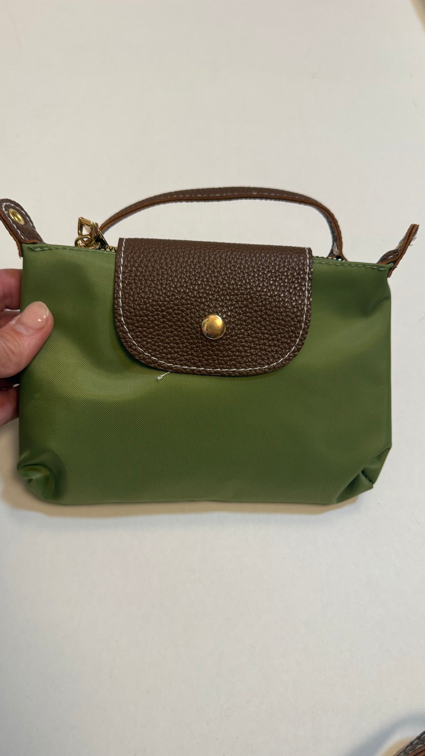 The Olive Green Mini Cross Body