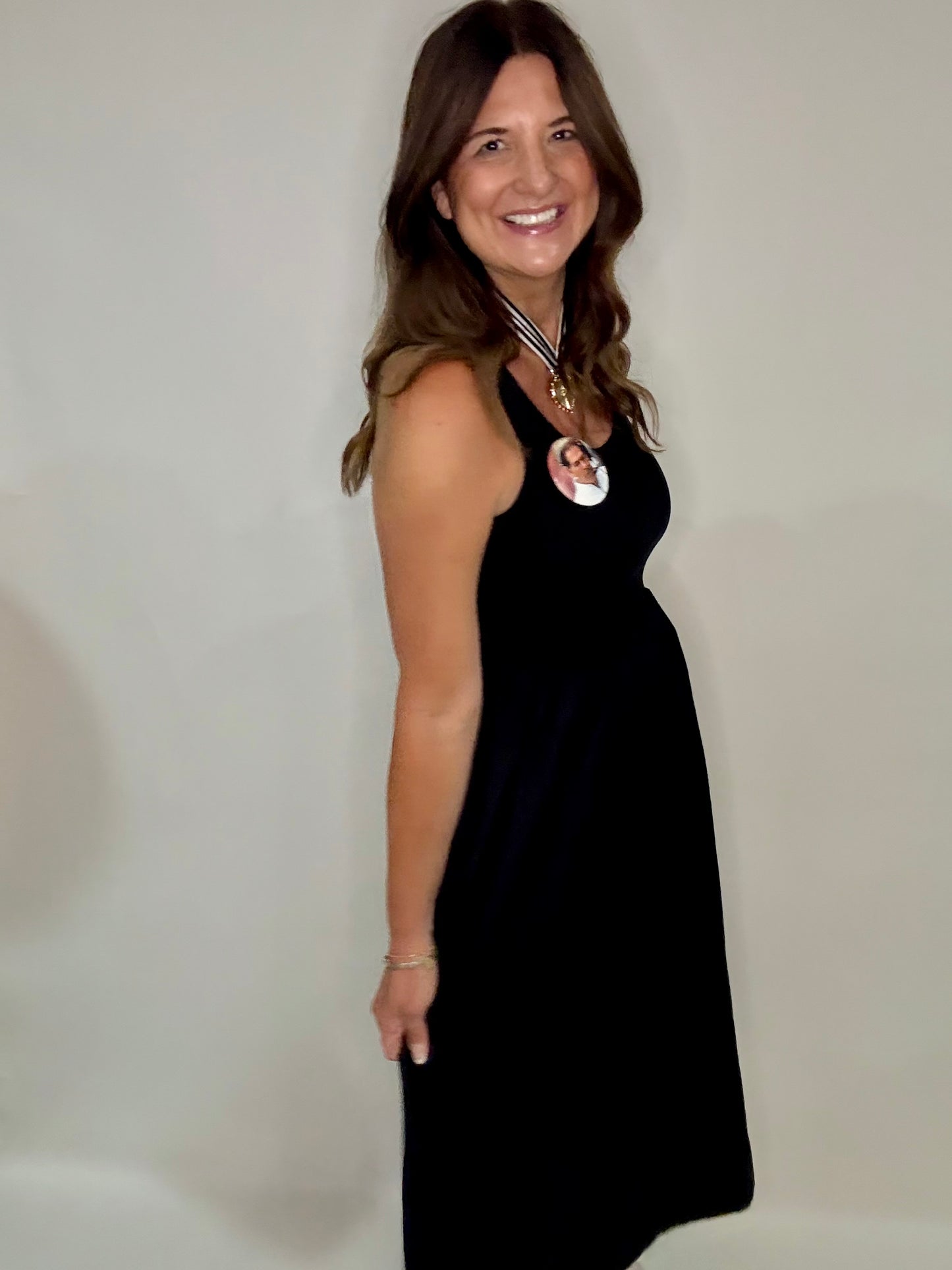 The Black Tank Midi Dress - Triple Charm Boutique