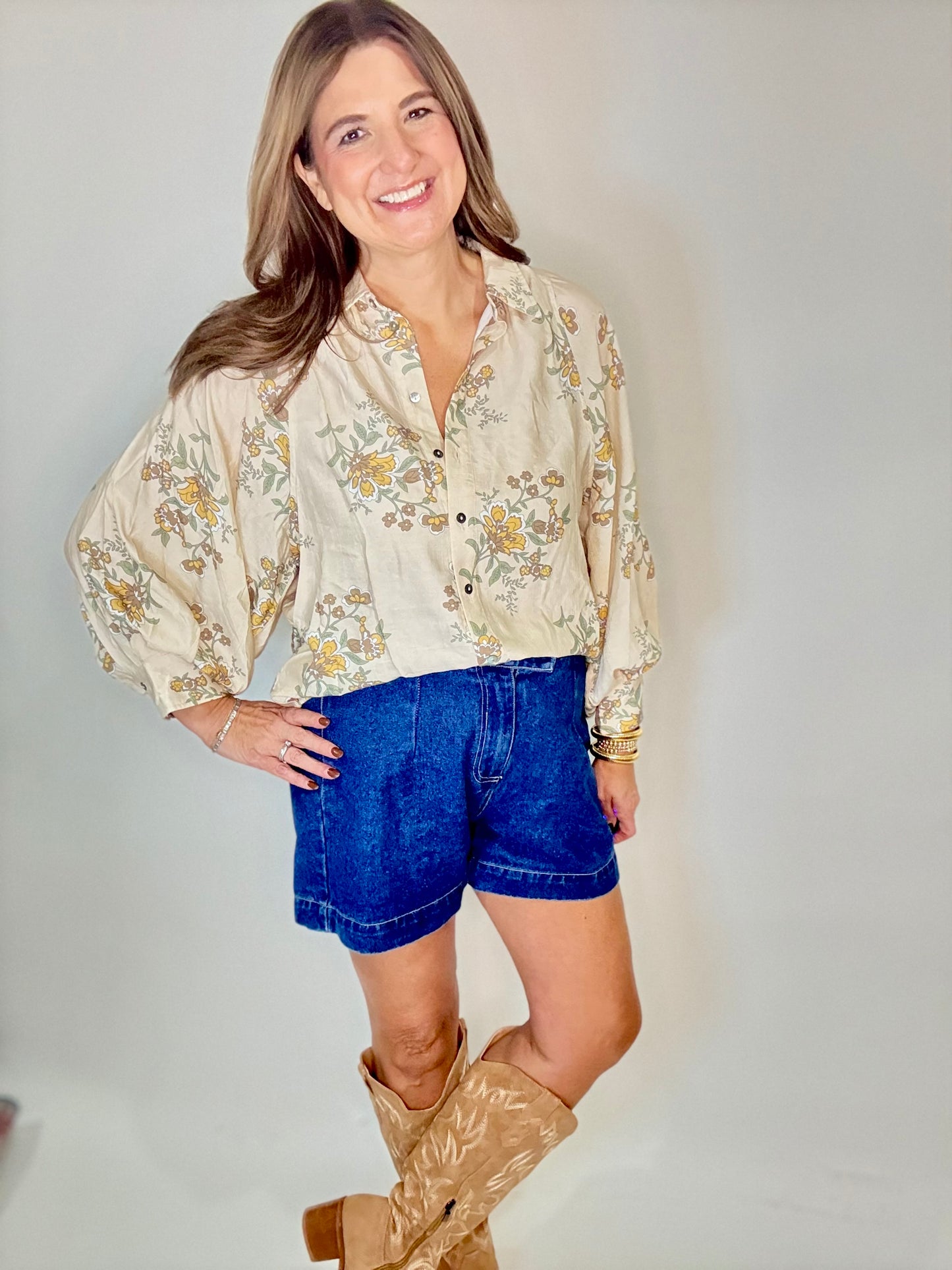 The Berkley Button Up Blouse