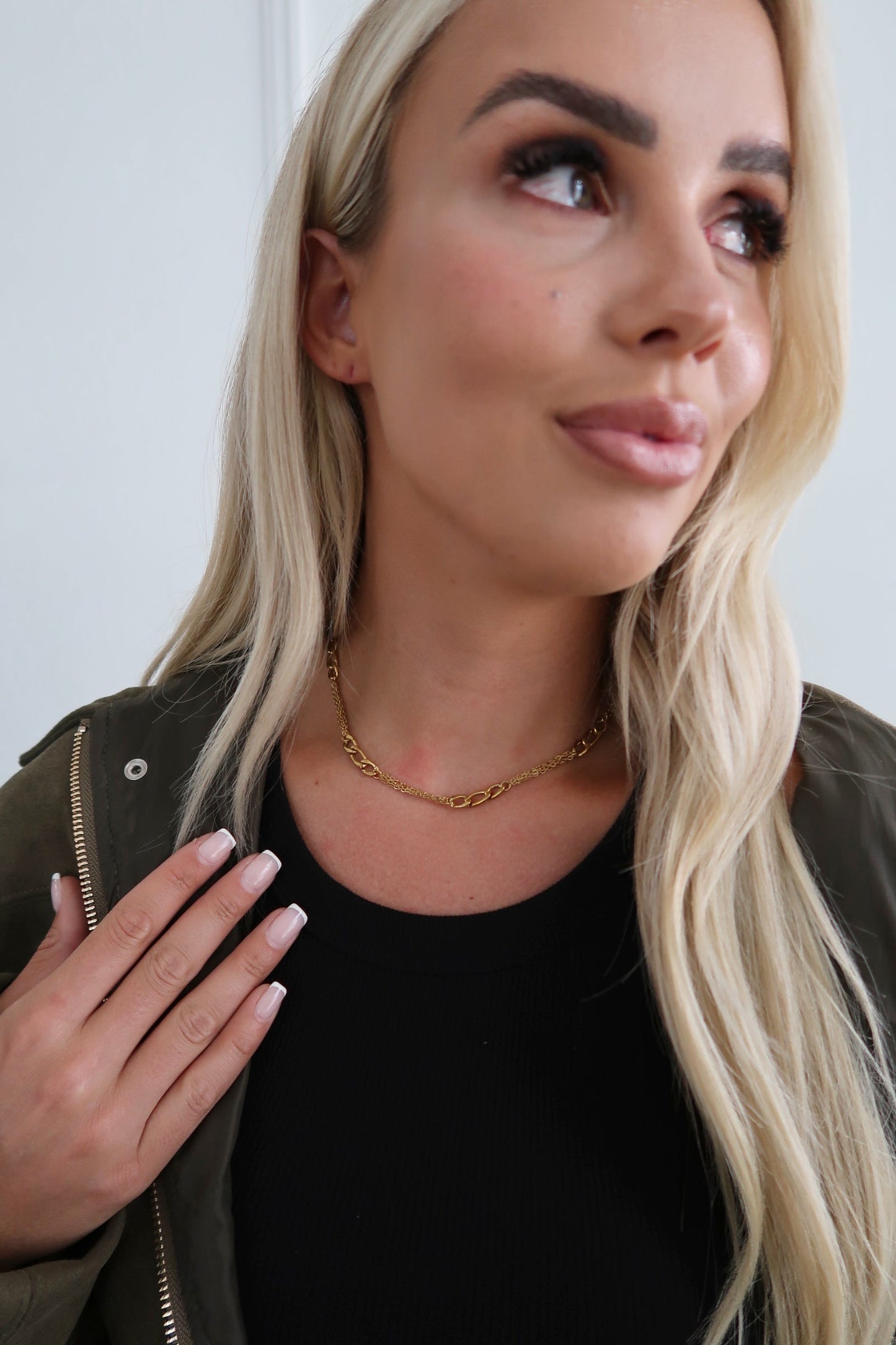 GOLD GRACE NECKLACE  - Triple Charm Boutique