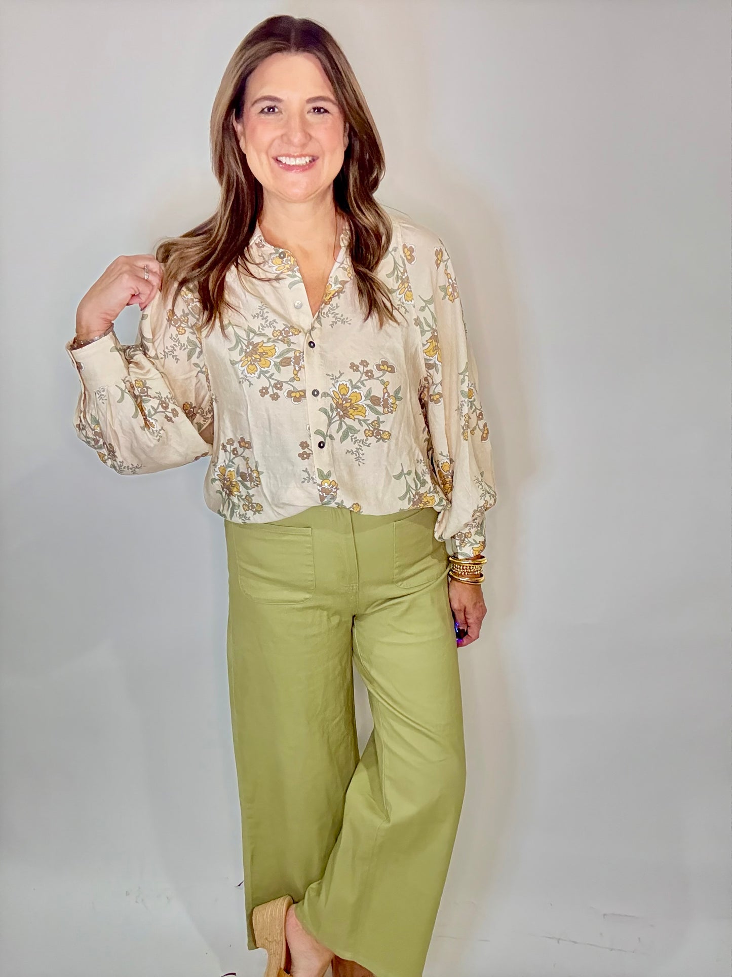 The Berkley Button Up Blouse