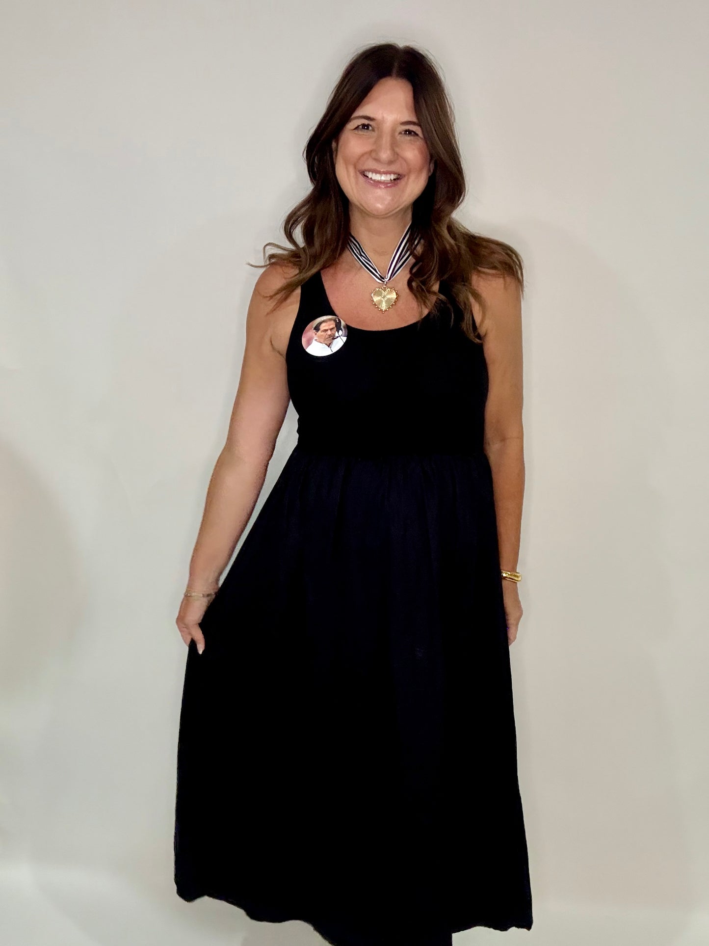 The Black Tank Midi Dress - Triple Charm Boutique