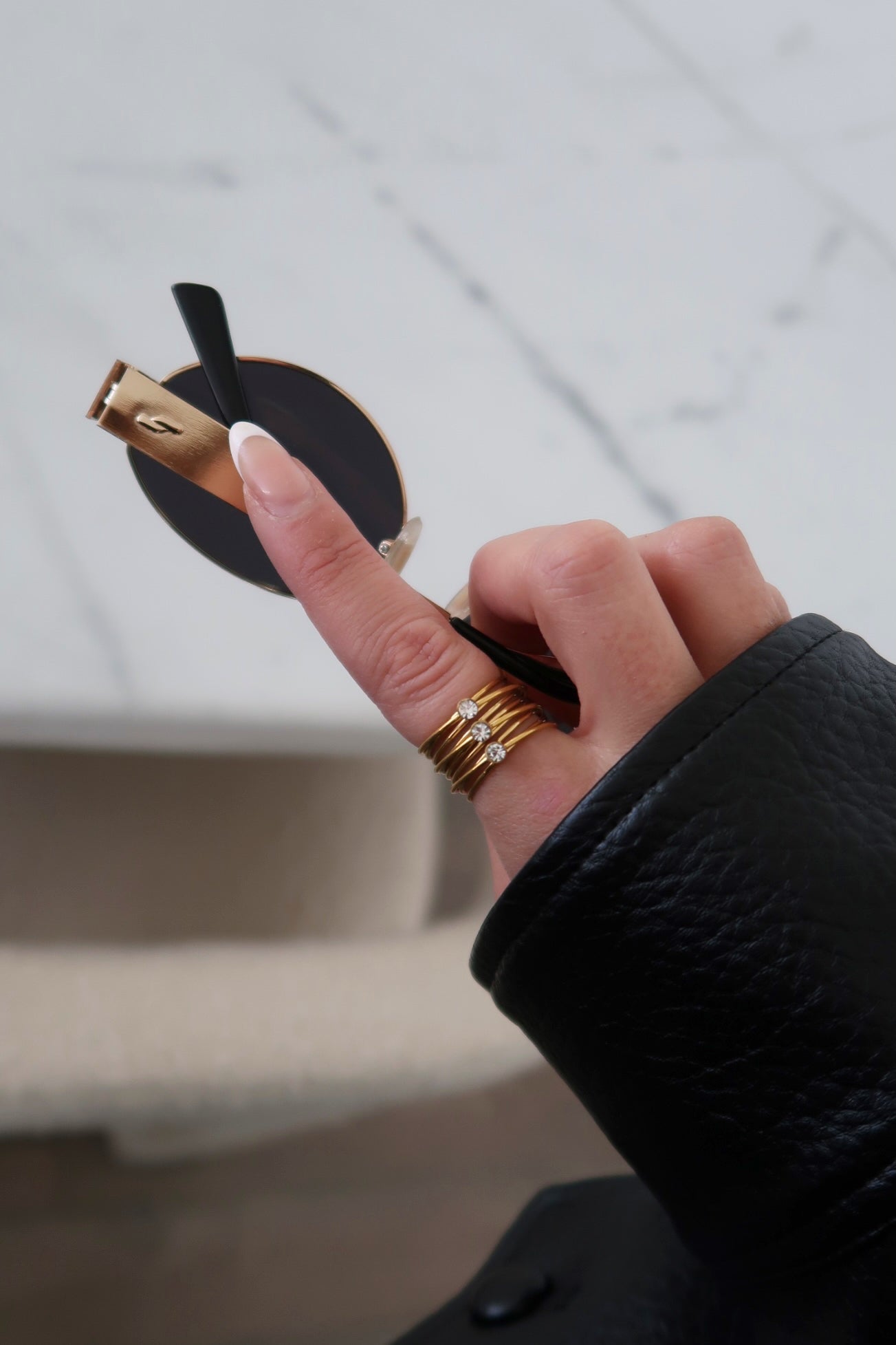 ASHLEY RING  - Triple Charm Boutique