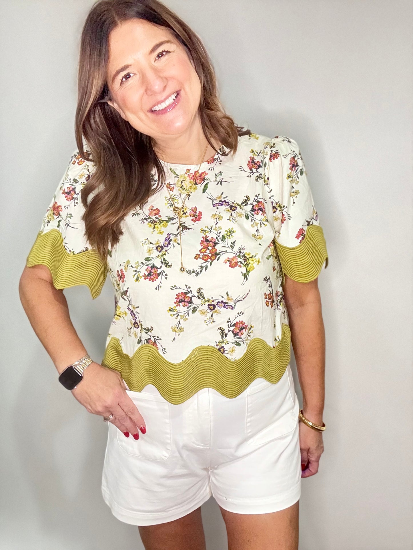 The Cream Pocket Shorts - Triple Charm Boutique