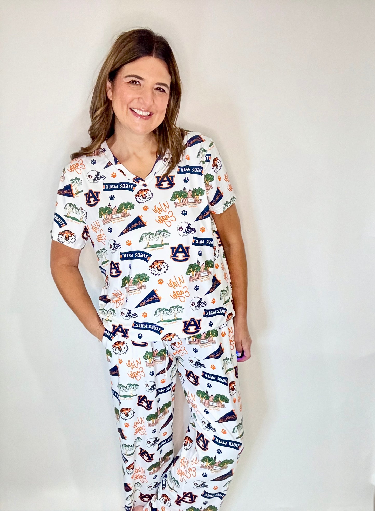 The Mary Square PRE-ORDER  Auburn Pajama's Pants Set