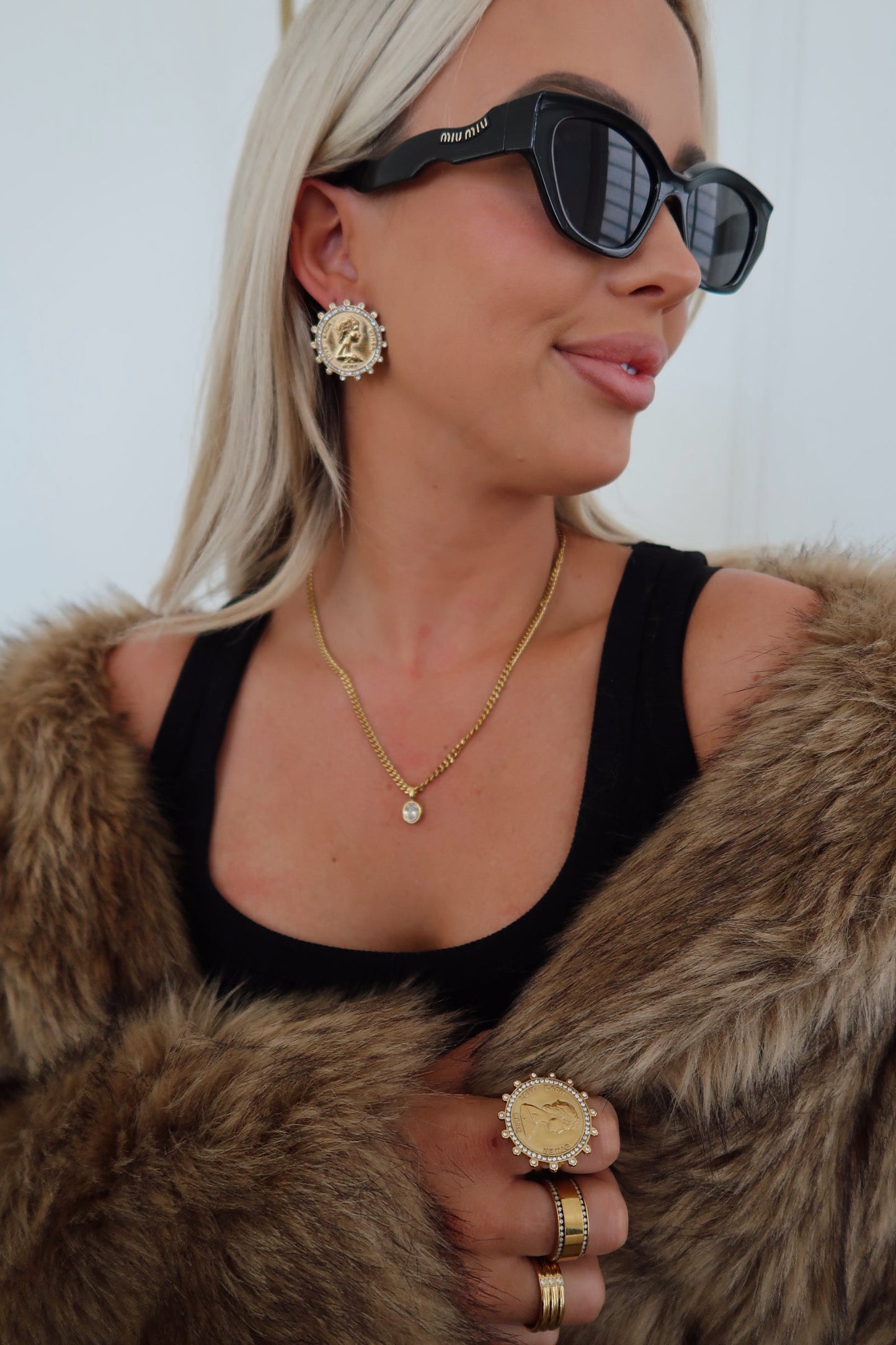AUDREY NECKLACE - Triple Charm Boutique