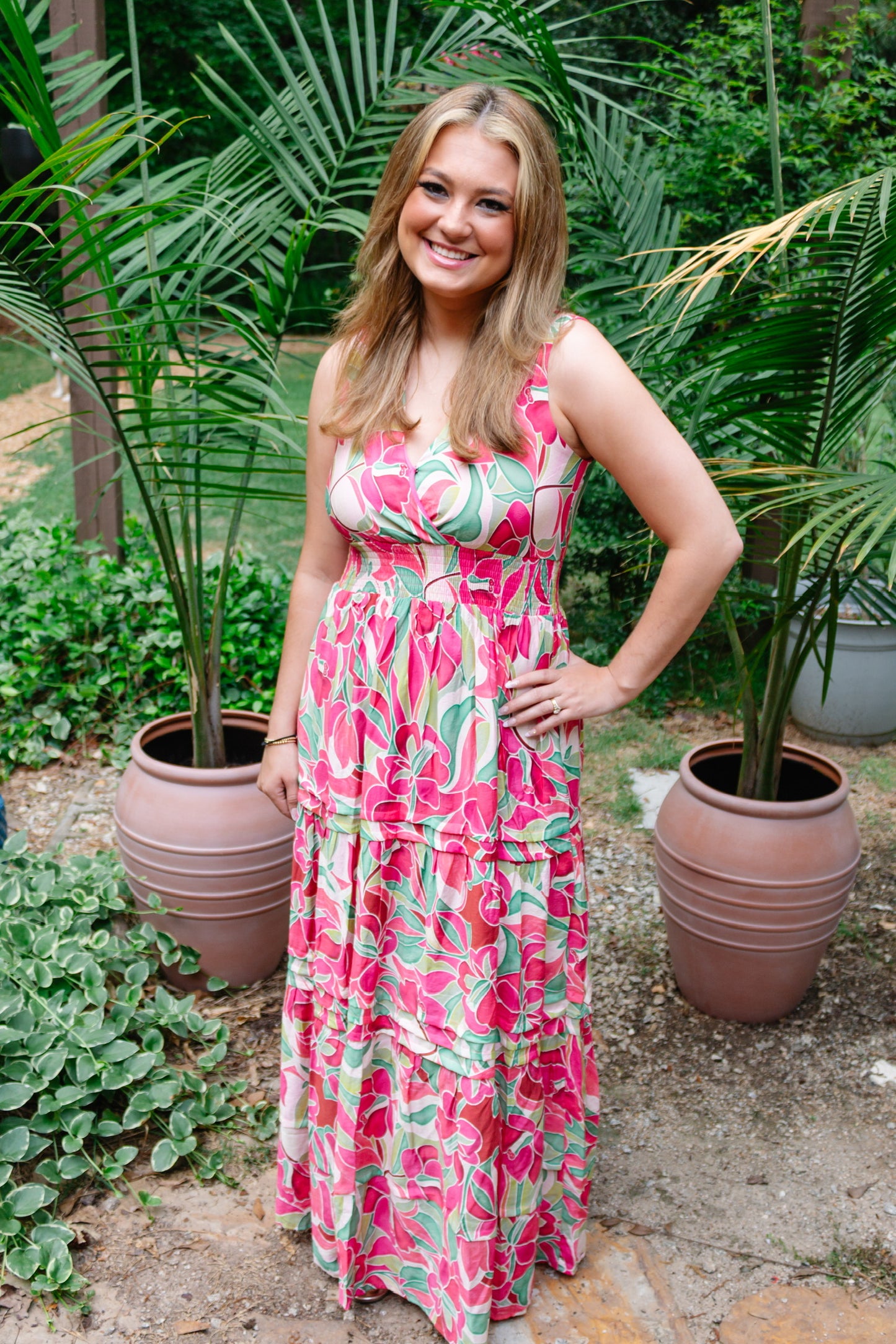 The Take Me To The Tropics Maxi Dress - Triple Charm Boutique