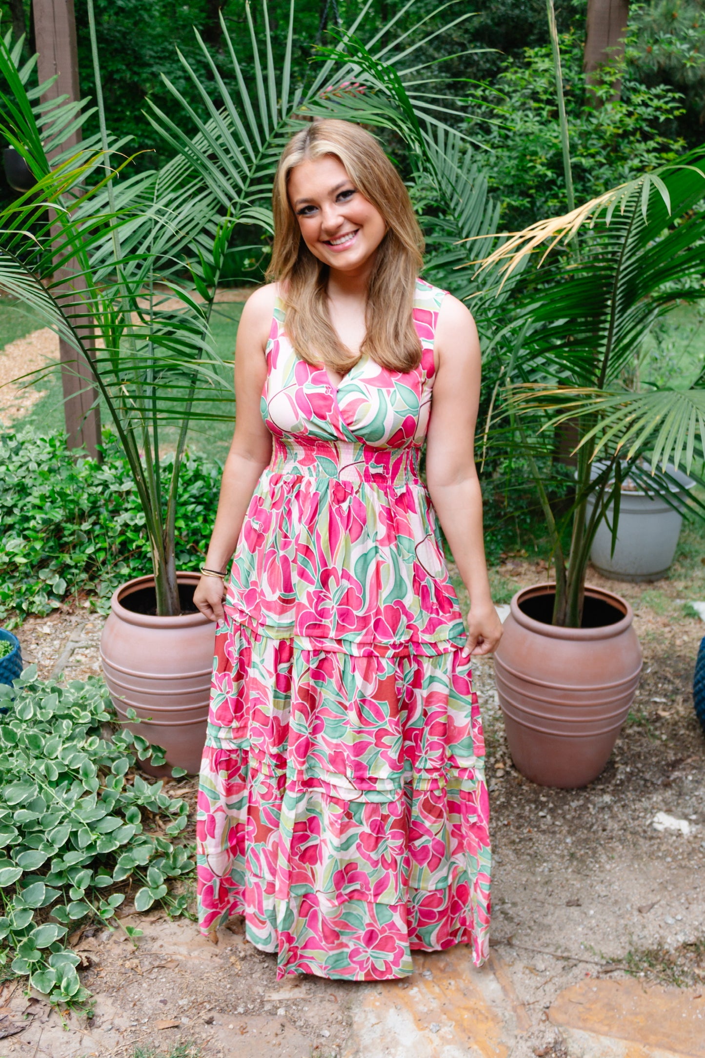 The Take Me To The Tropics Maxi Dress - Triple Charm Boutique