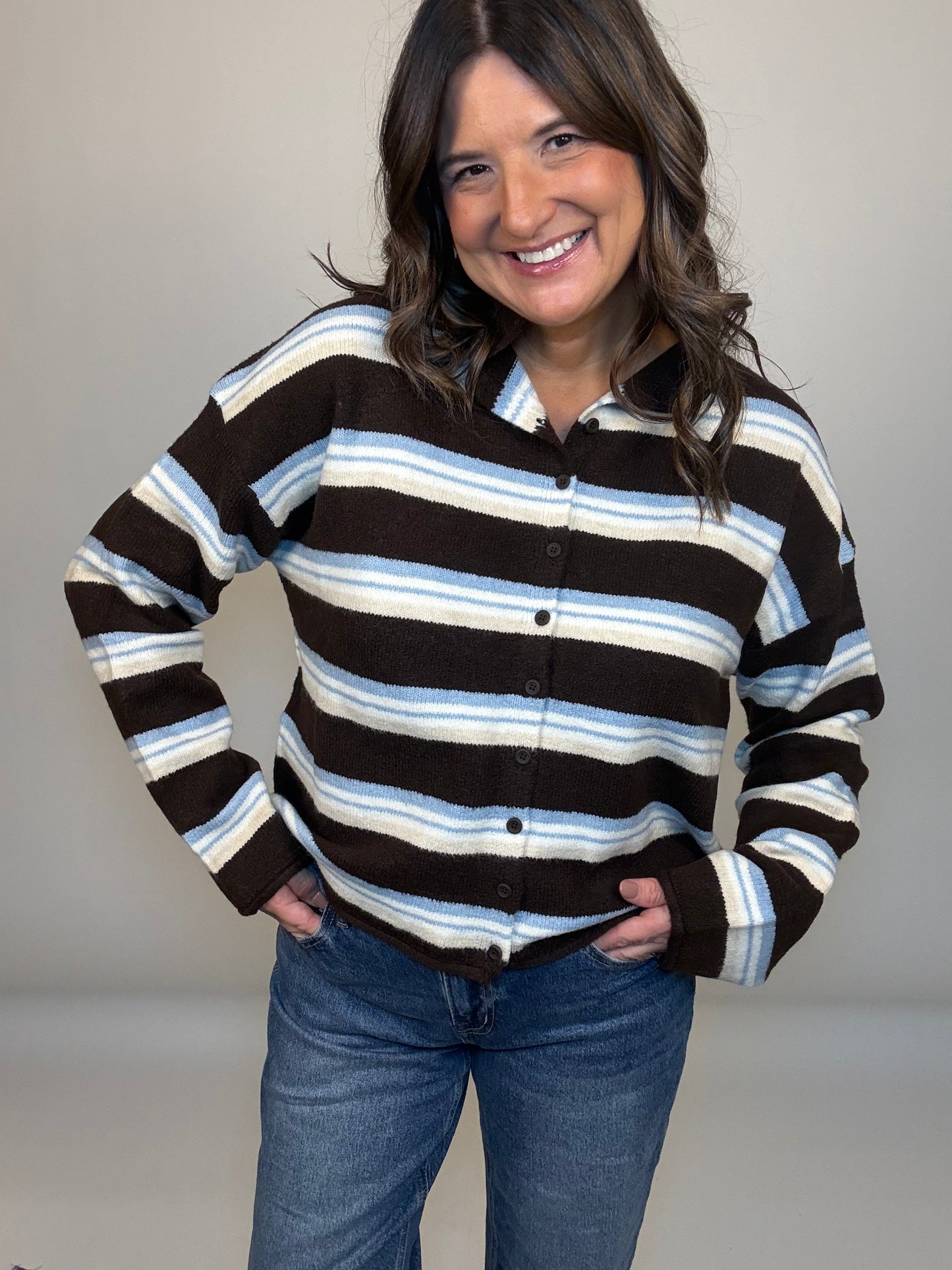 Cloudy Cocoa Cardigan