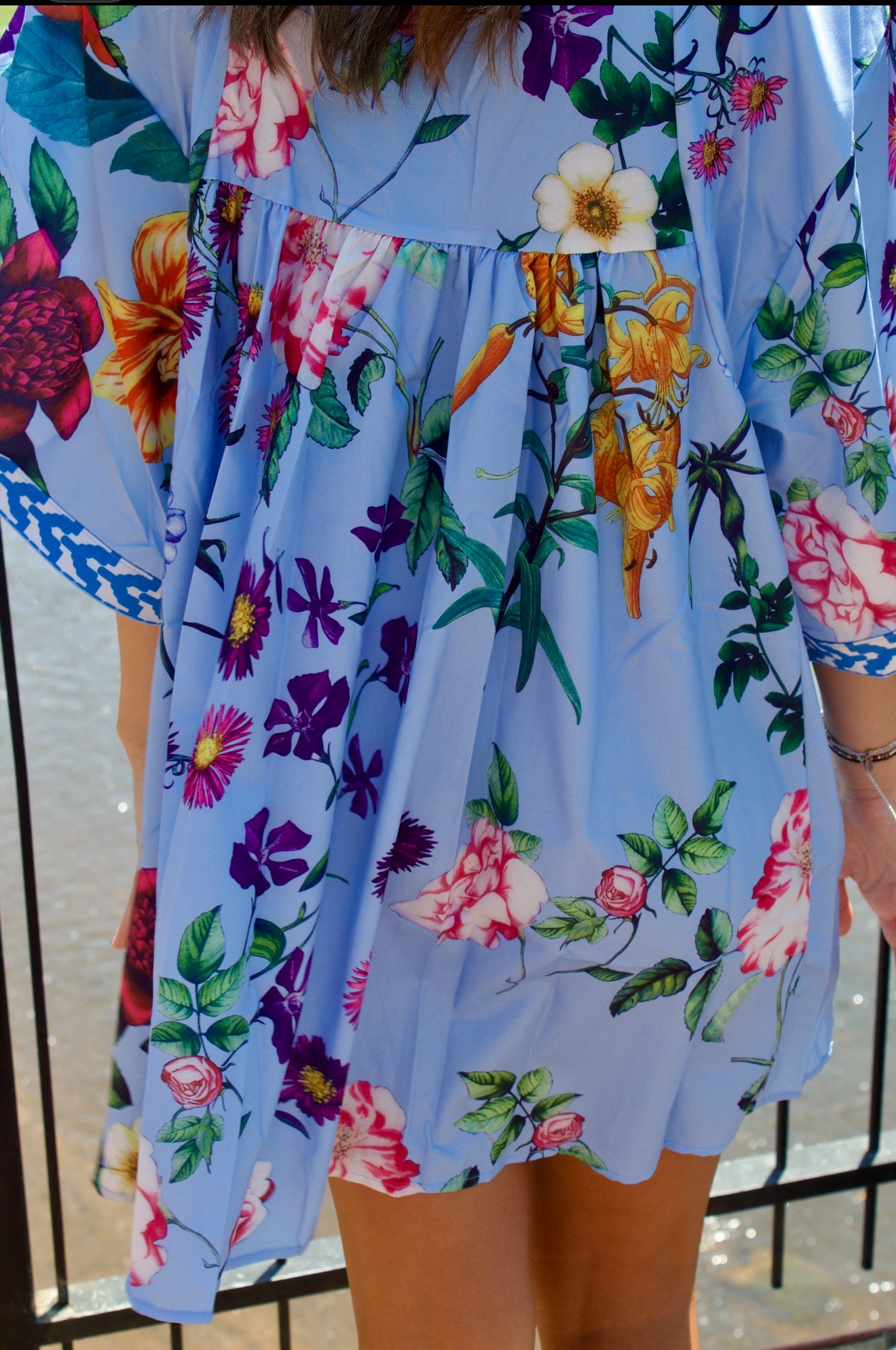 The Flower Garden Mini Dress - Triple Charm Boutique