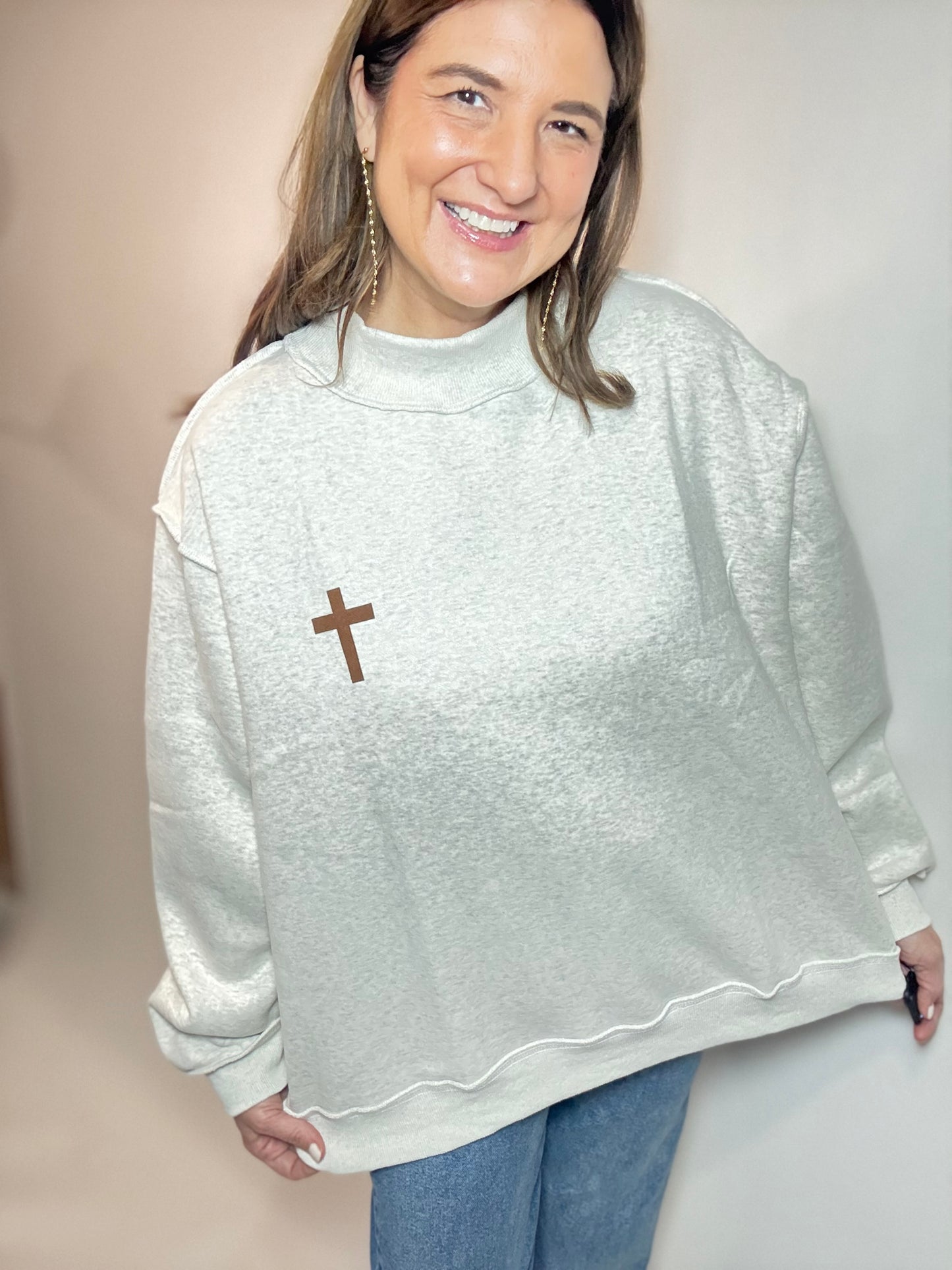 Jesus Saves Reversible Sweatshirt