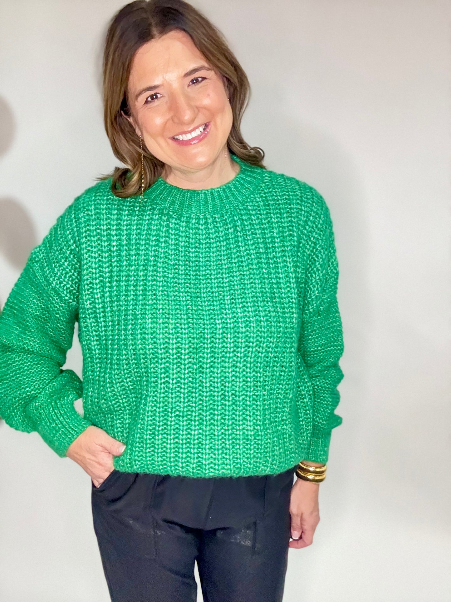 The Kelly Green Sweater