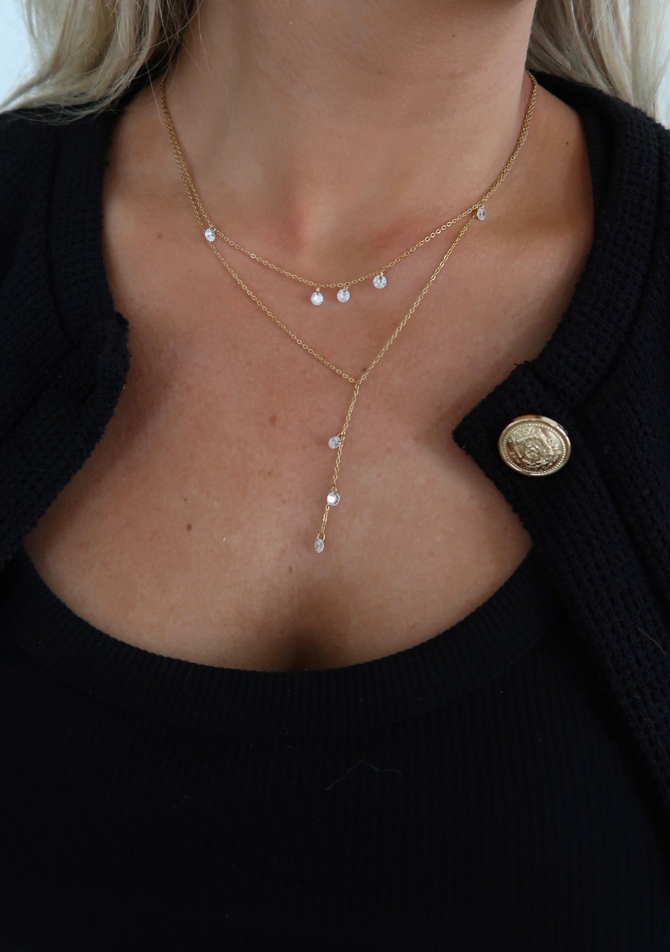 EVA NECKLACE - Triple Charm Boutique