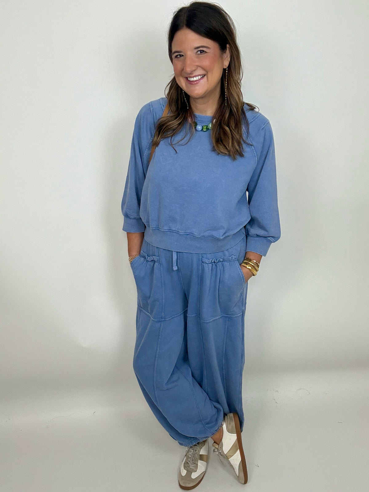 The Blue Jogger Comfy Pants Set