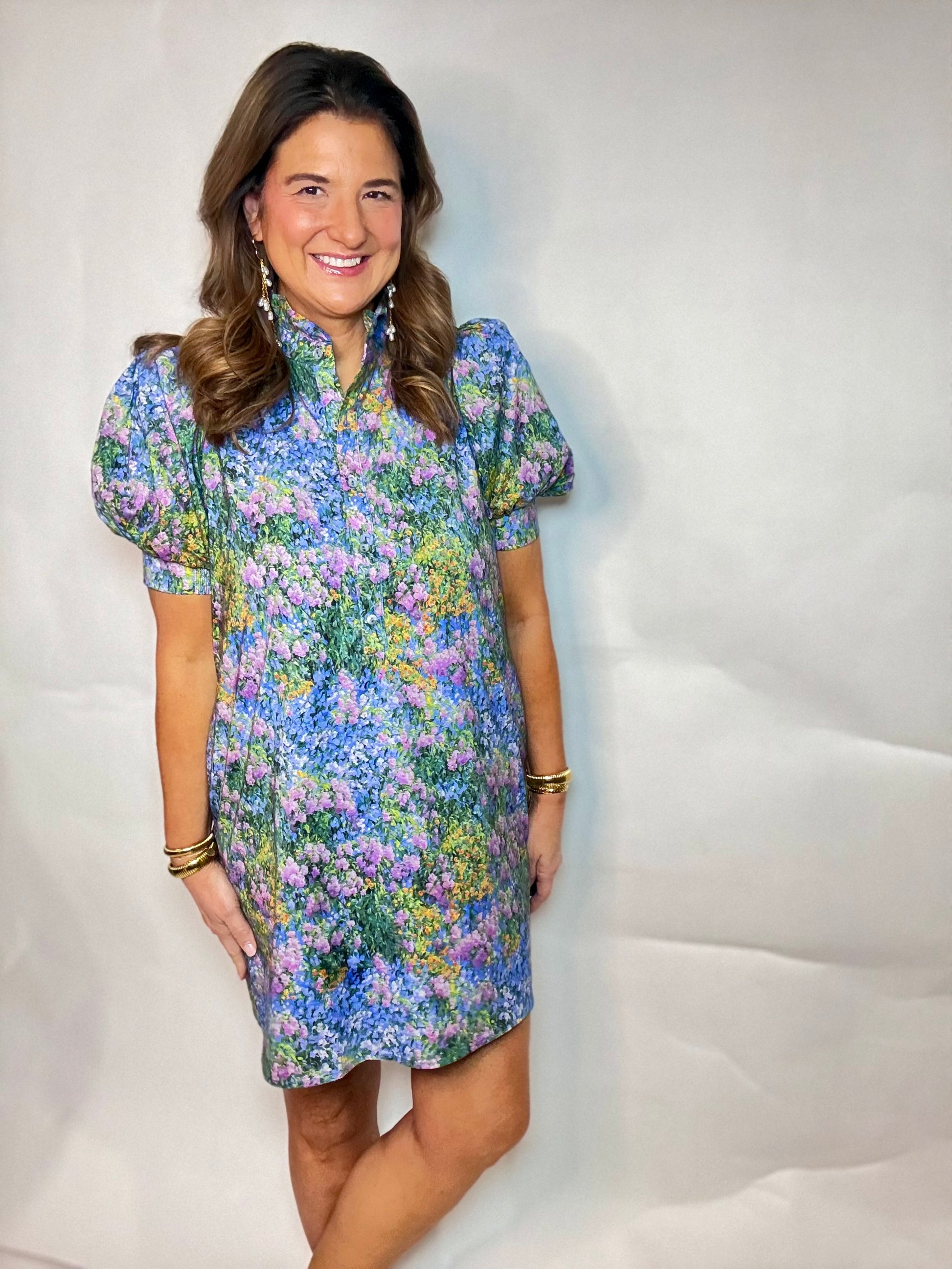 The Monet Dress - Triple Charm Boutique