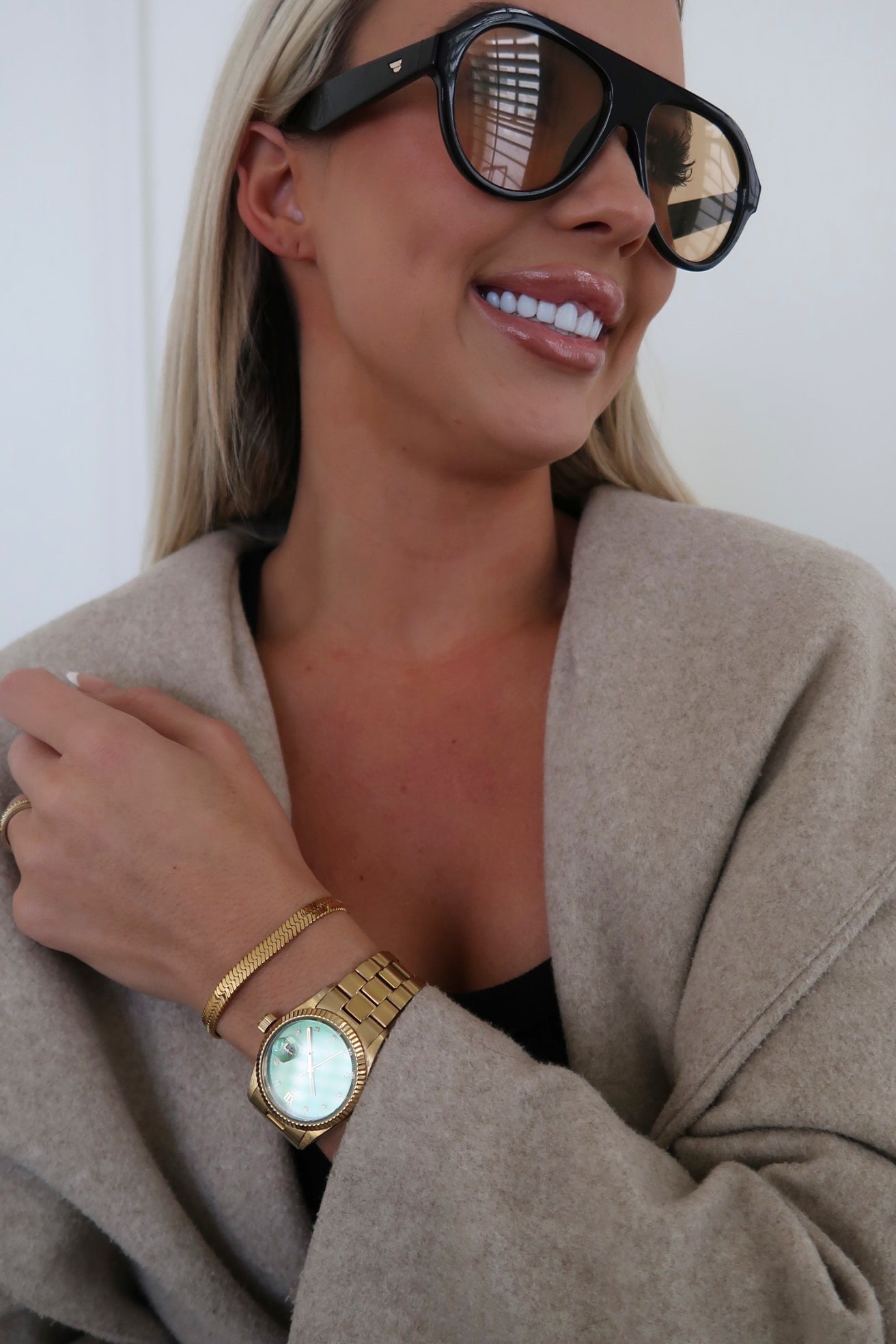 THICK HERRINGBONE BRACELET - Triple Charm Boutique