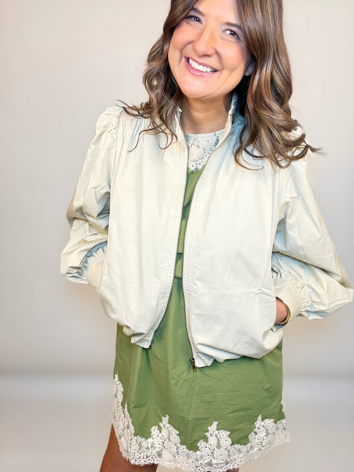 The Dressy Cream Jacket