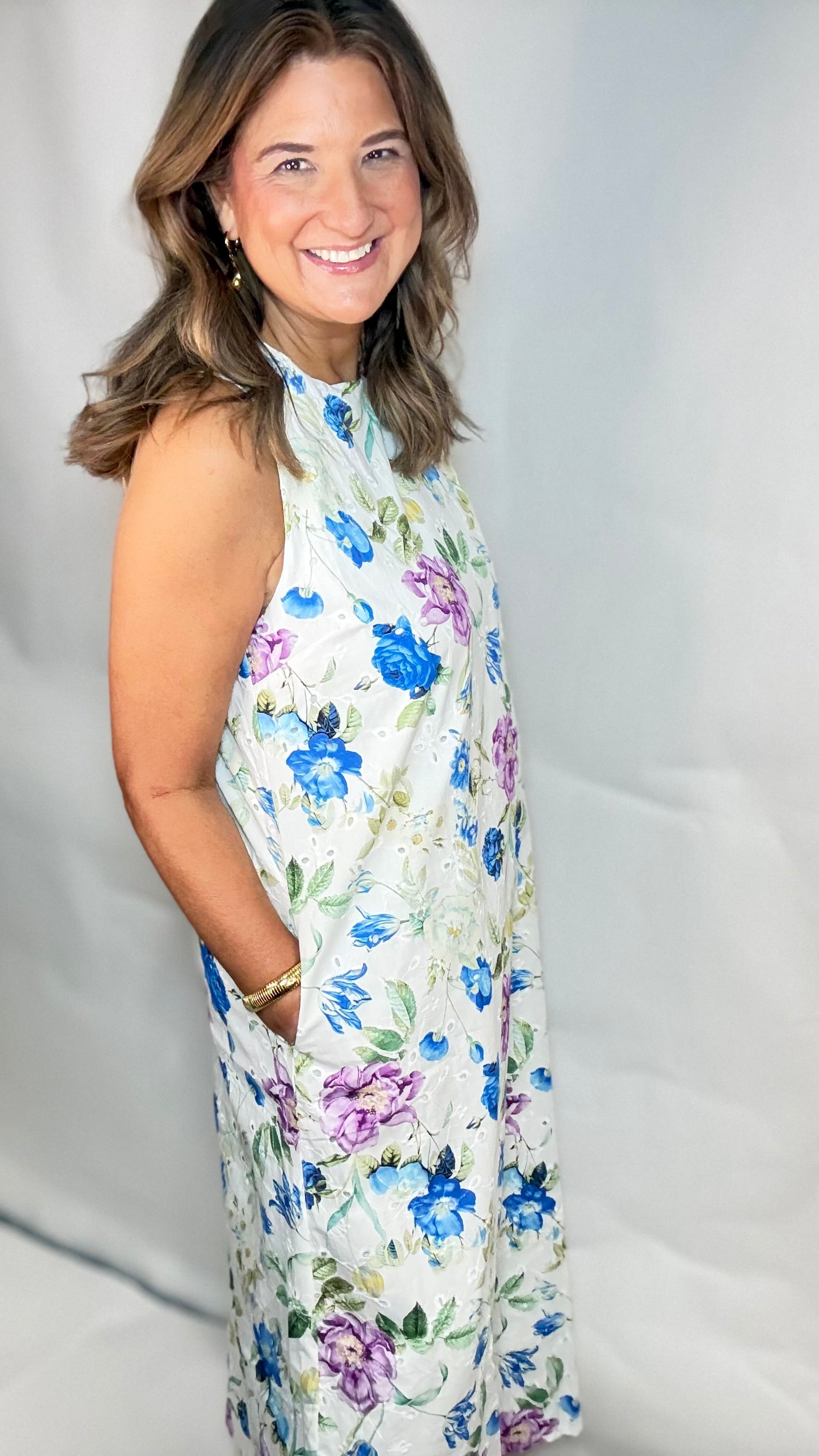 The Melissa Maxi Bow Dress - Triple Charm Boutique