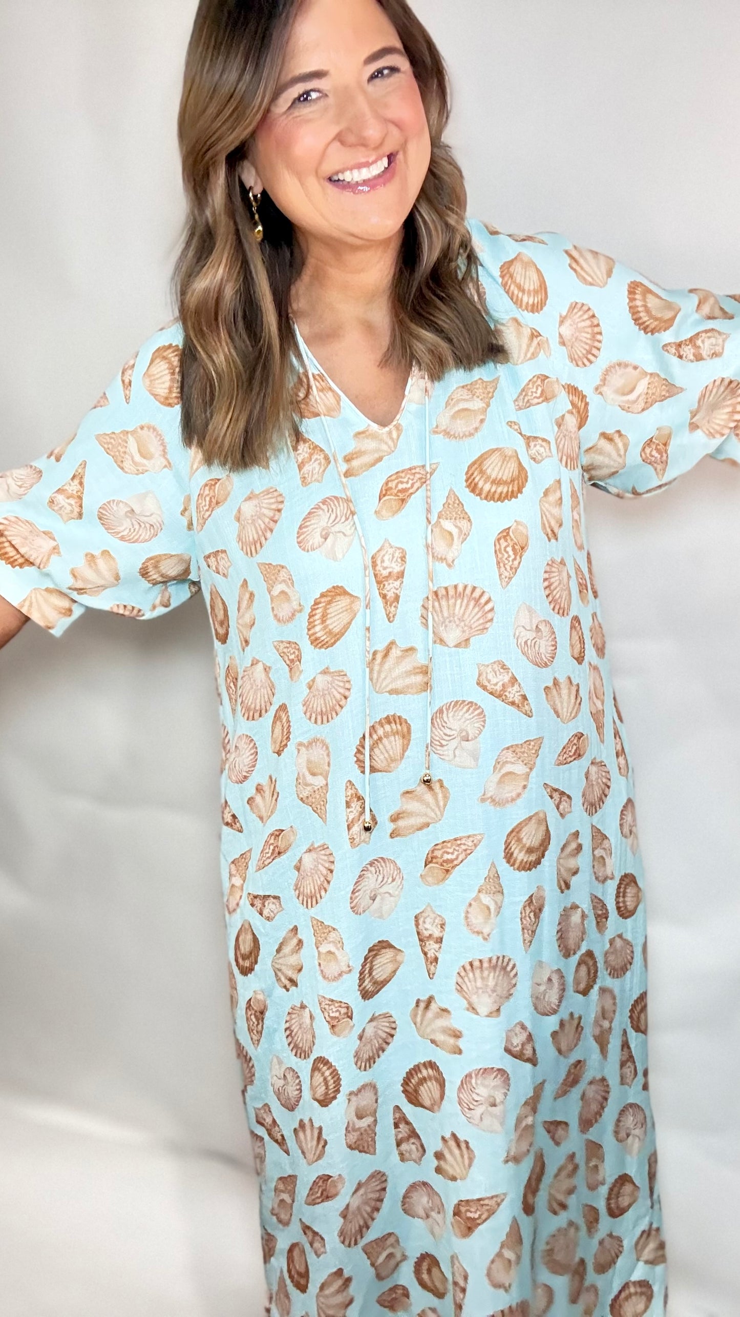 The Seashell Midi Dress