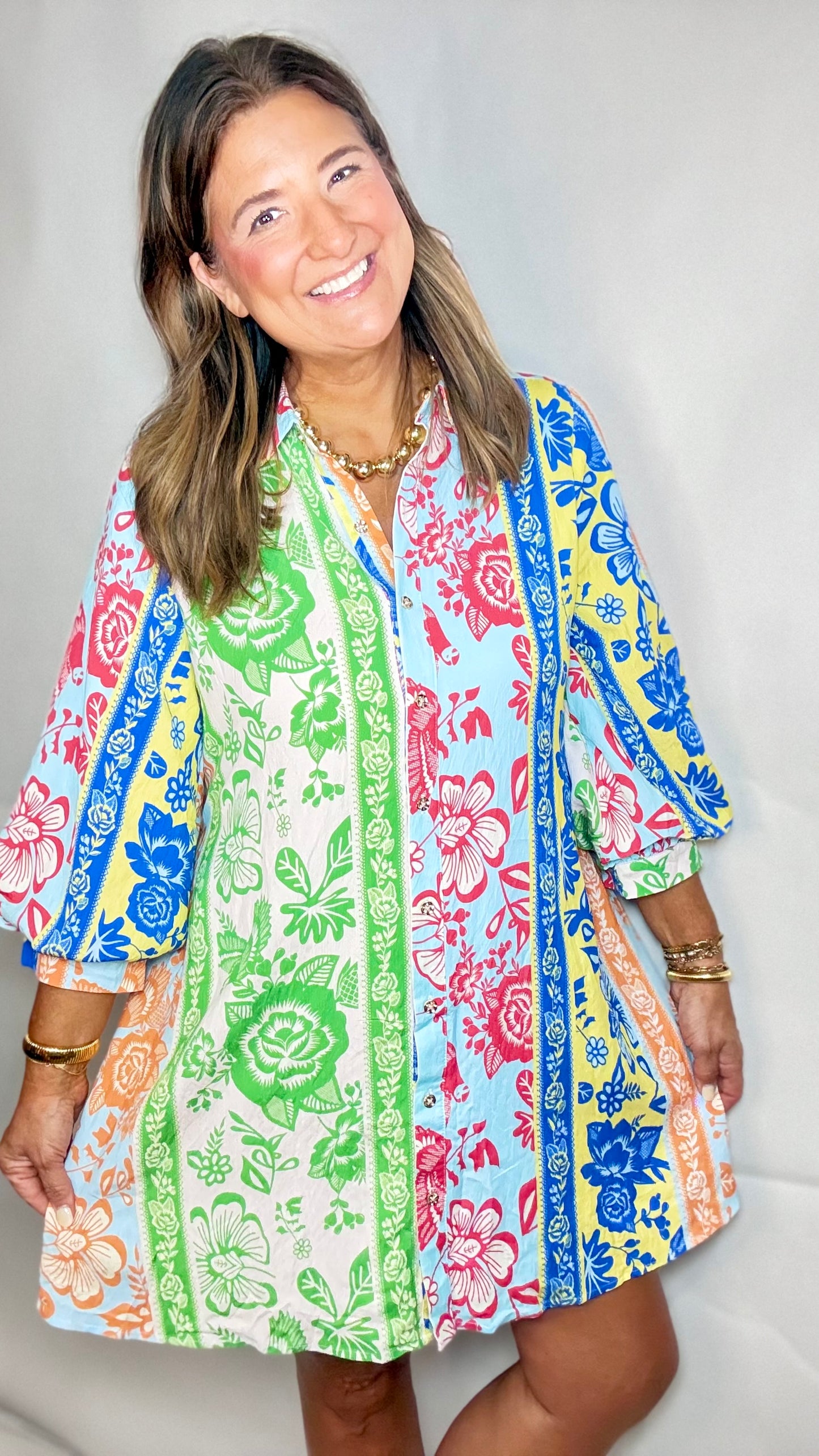 The Color Me Happy Mini Dress