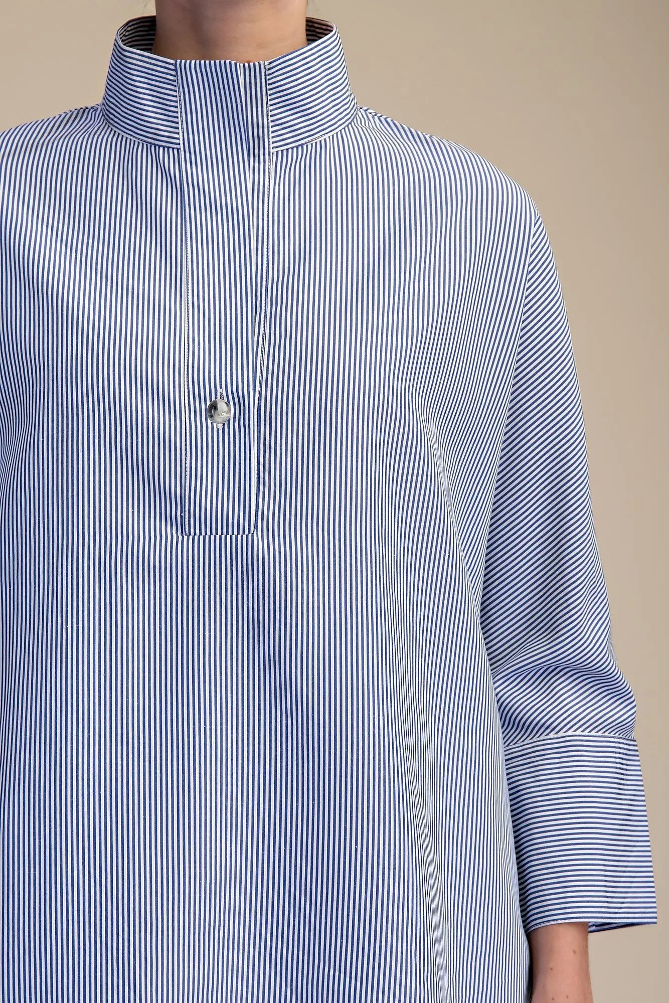 The Blue Stripe Tunic Top