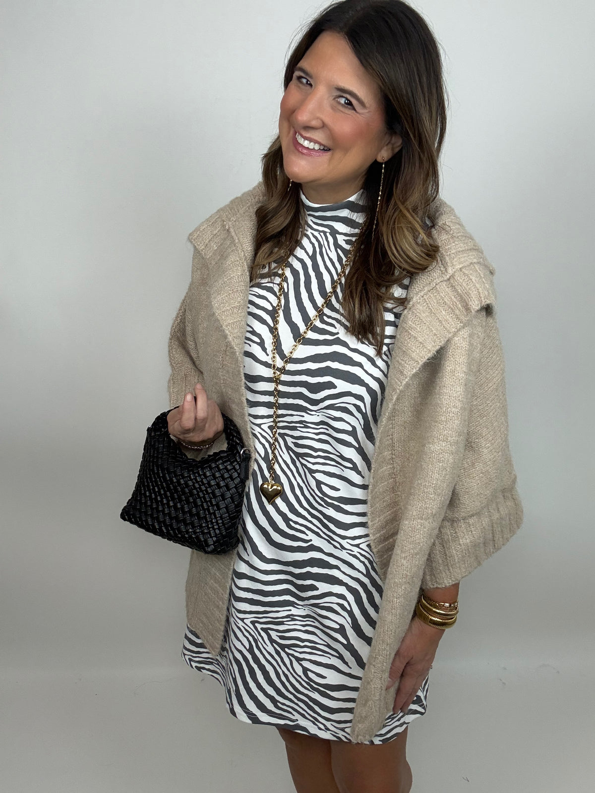 The Oversize Comfy Cream Cardigan