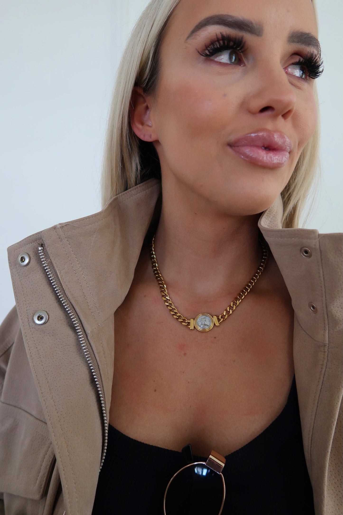 BELLA NECKLACE ￼ - Triple Charm Boutique