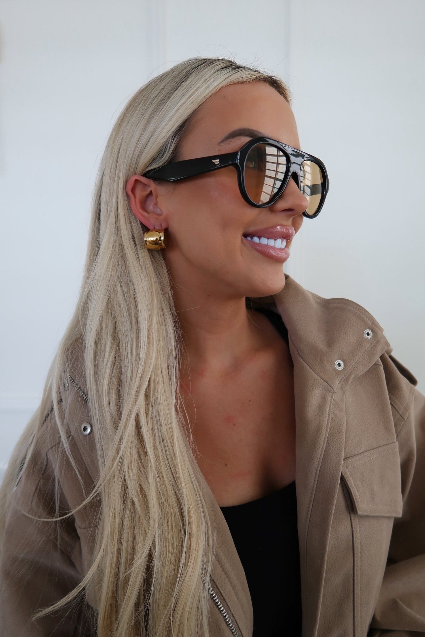 KENNEDY HOOP - Triple Charm Boutique