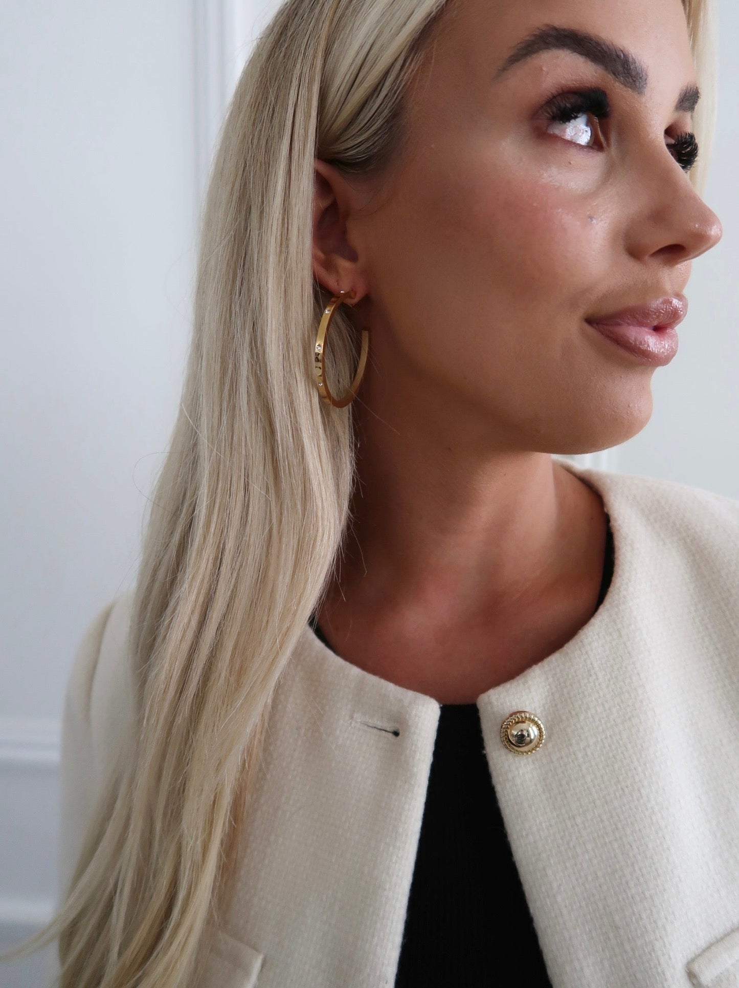 KYLIE HOOPS - Triple Charm Boutique