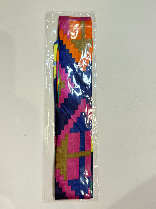 The Blue Aztec Tie Scarf