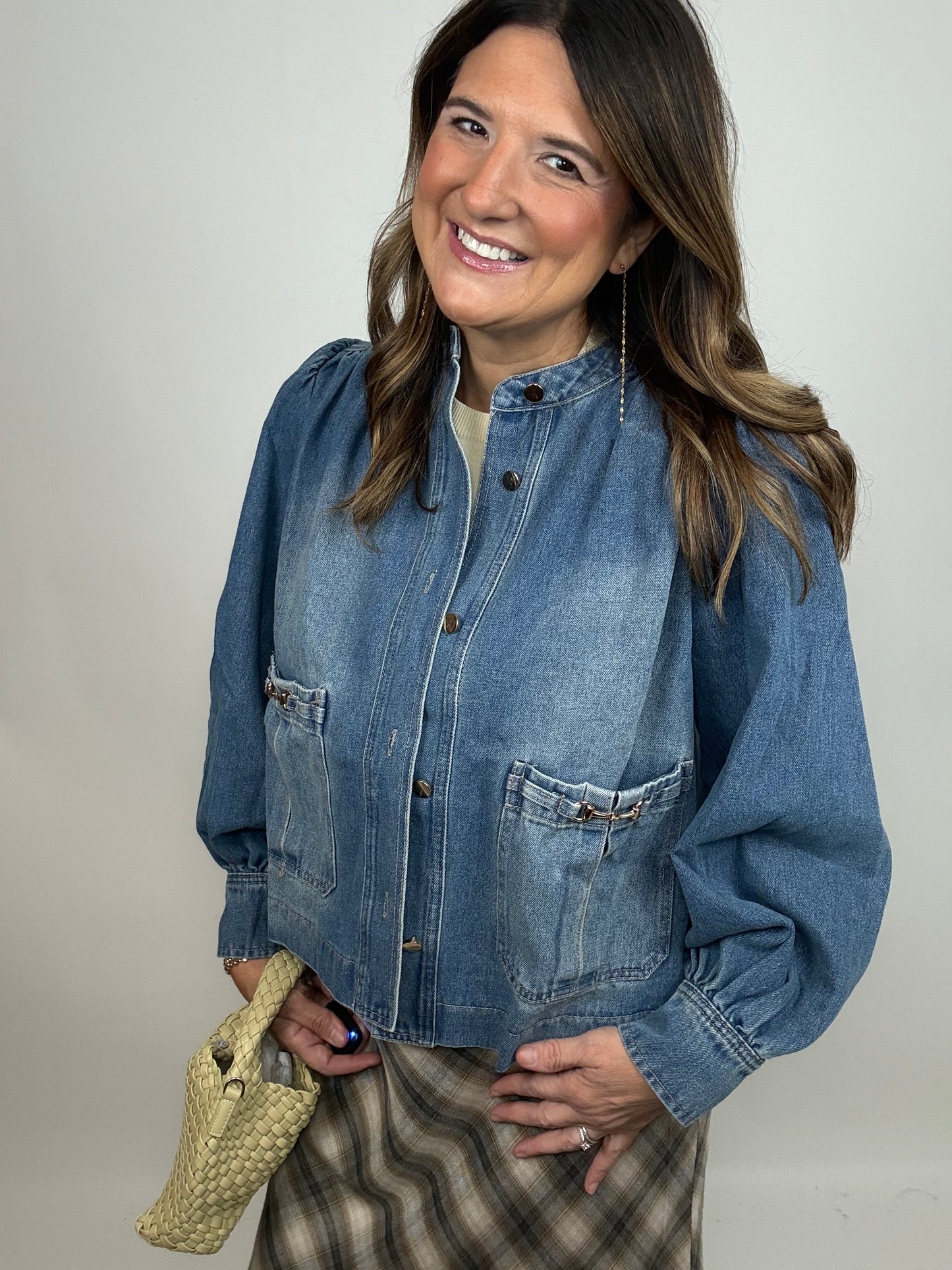 The Dressy Denim Jacket