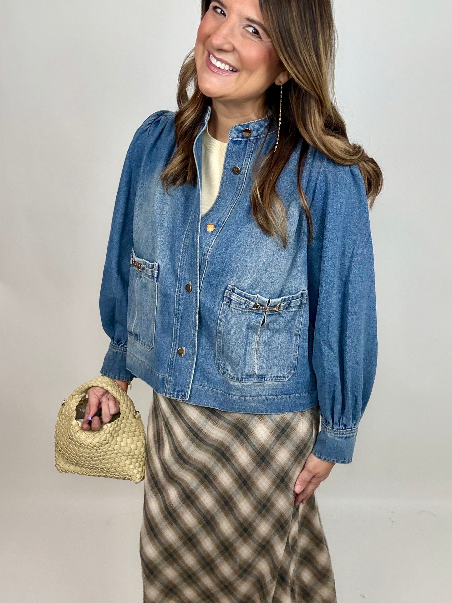 The Dressy Denim Jacket