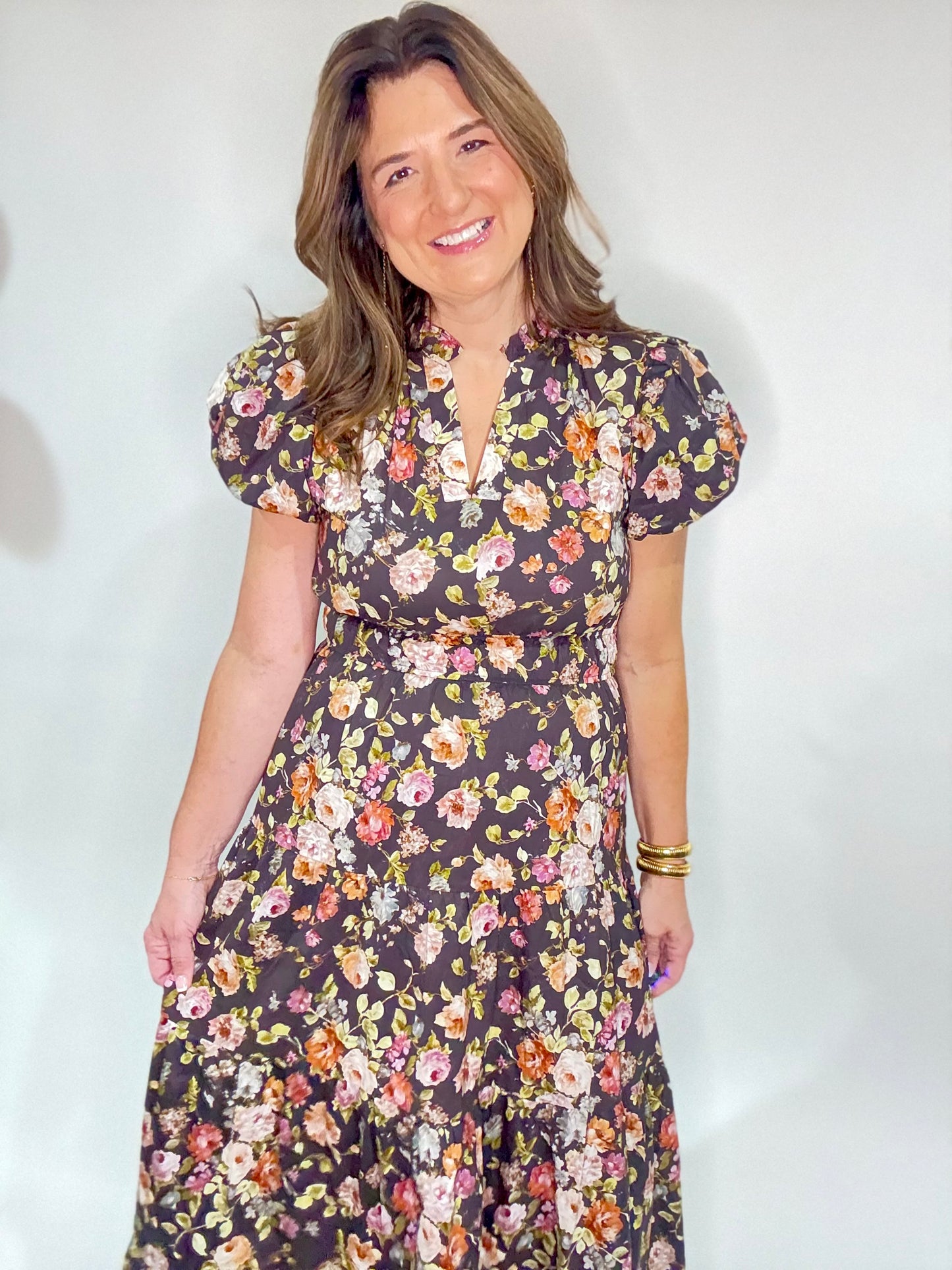 The Fancy Floral Maxi Dress