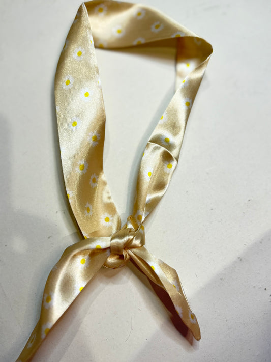 The Yellow Daisy  Tie Scarf