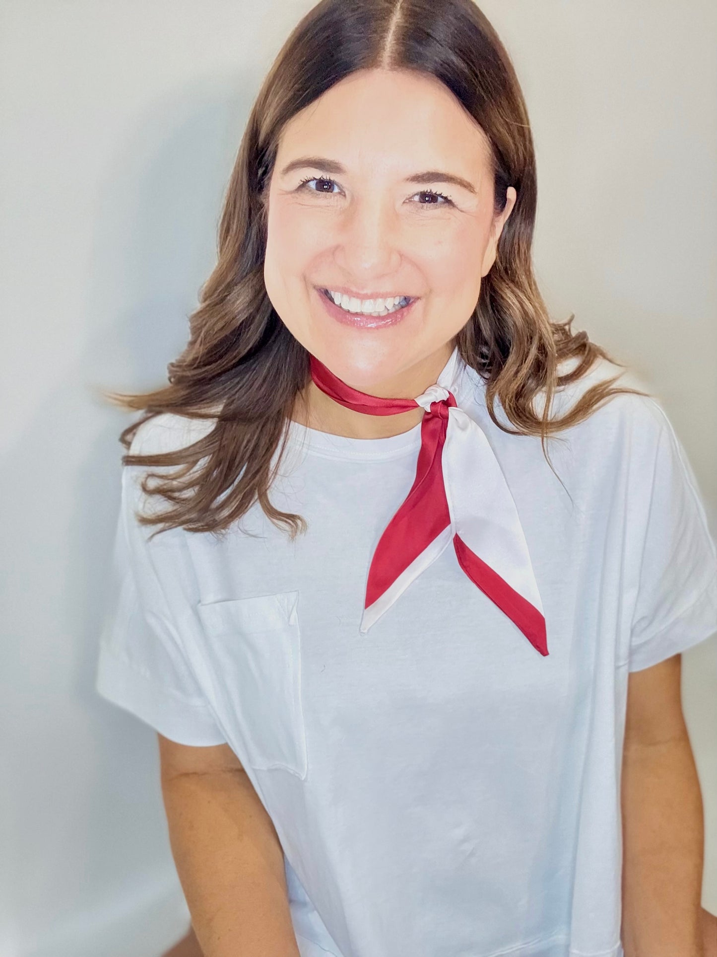 The Alabama Tie Scarf - Triple Charm Boutique