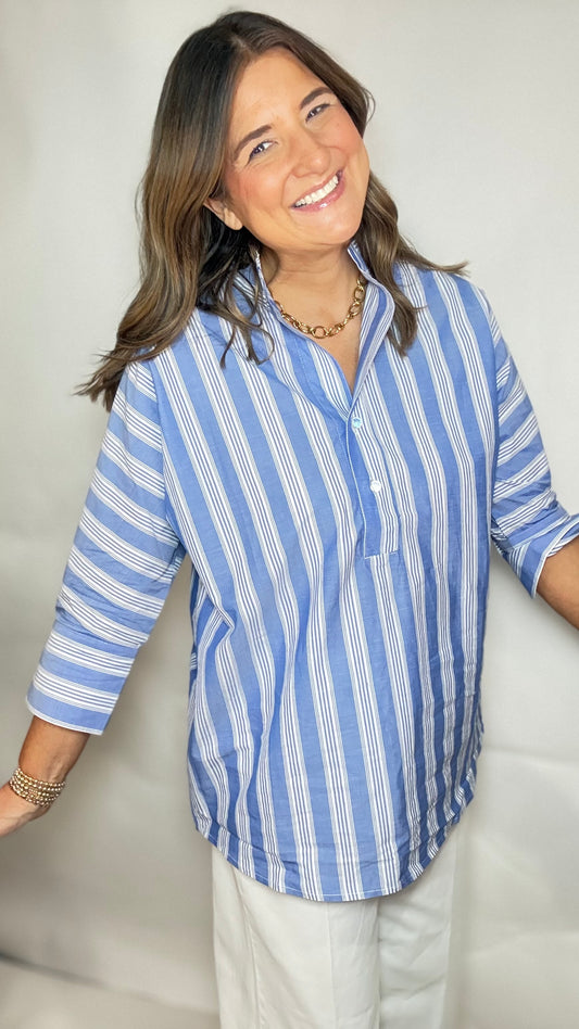 The Sailor Stripe Tunic Top