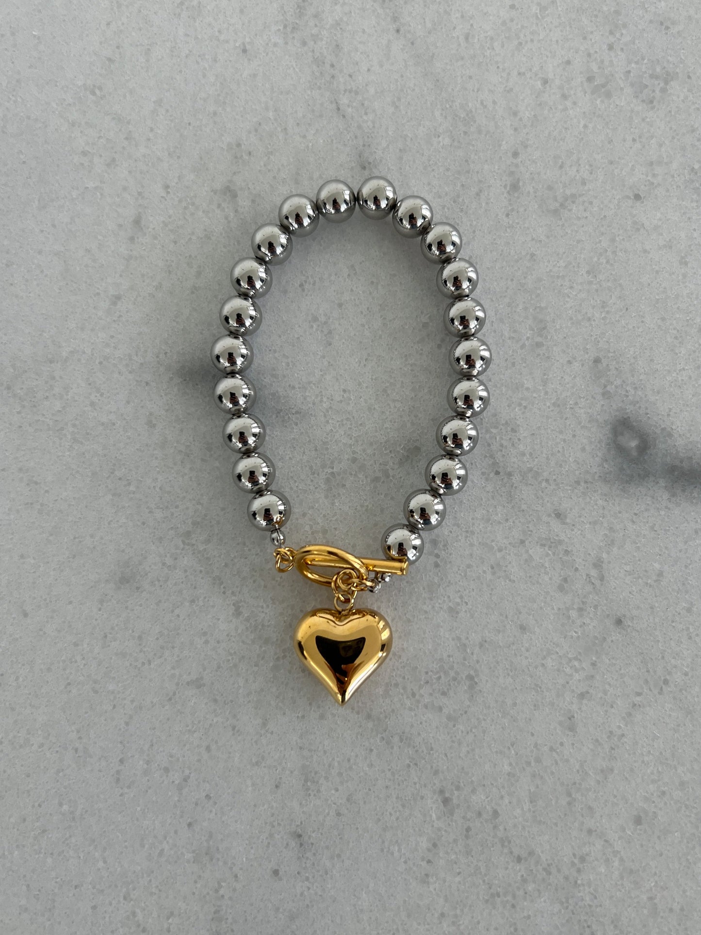 GLAM HEART BRACELET - Triple Charm Boutique