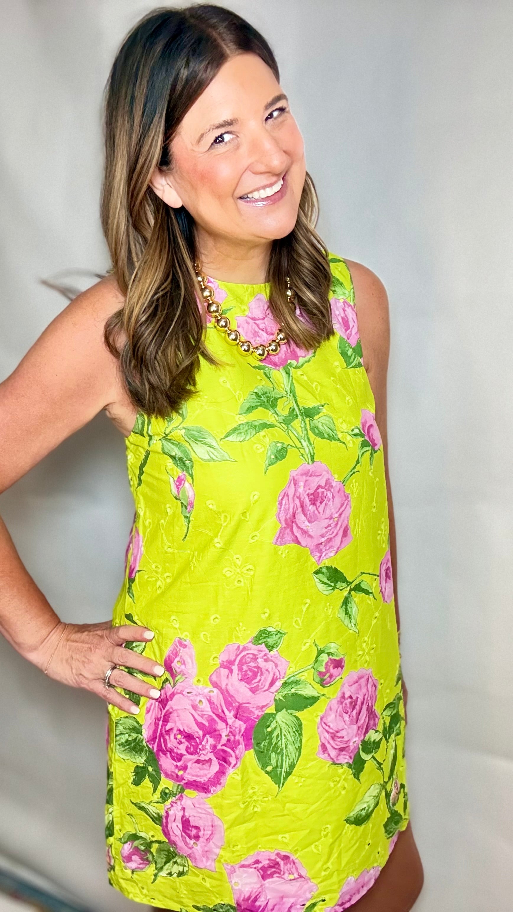 The Ella Green Mini Dress - Triple Charm Boutique