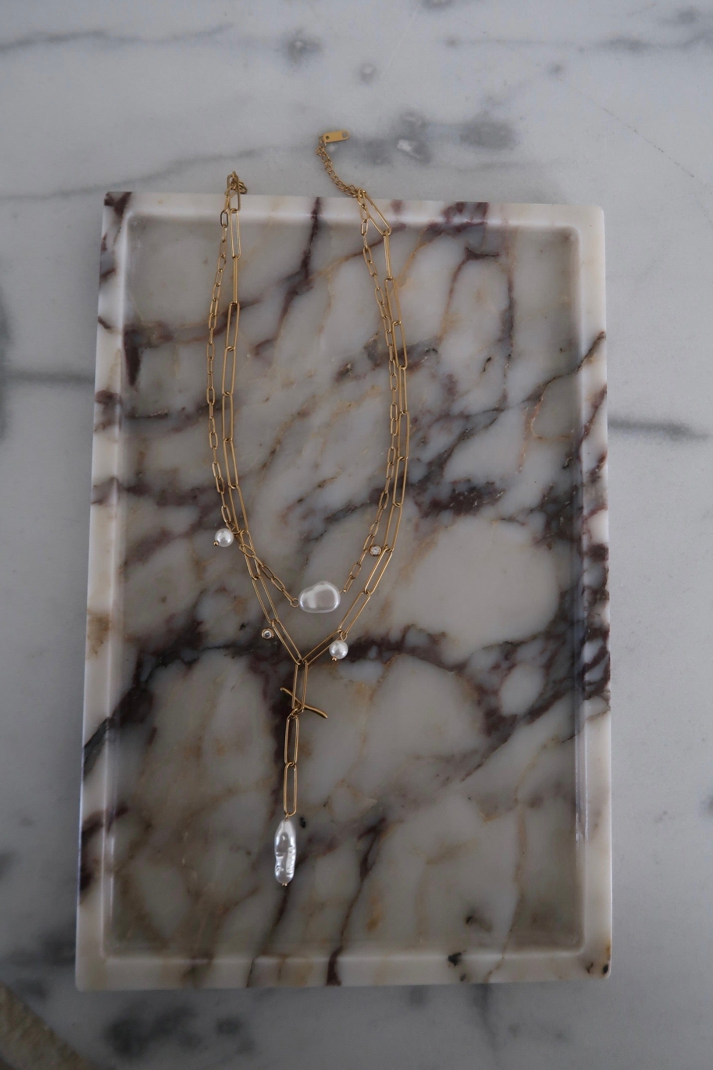 BRIDGETTE NECKLACE - Triple Charm Boutique