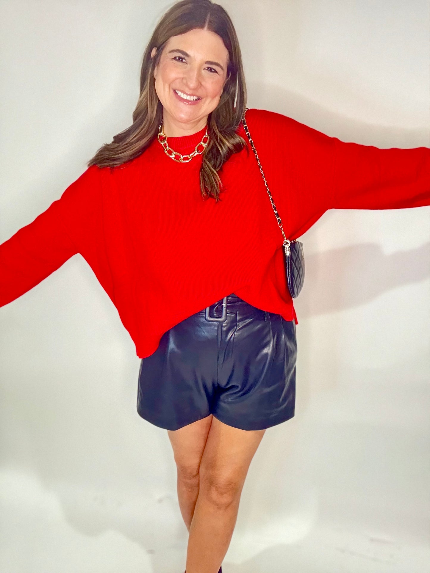 The Ruby Red Sweater