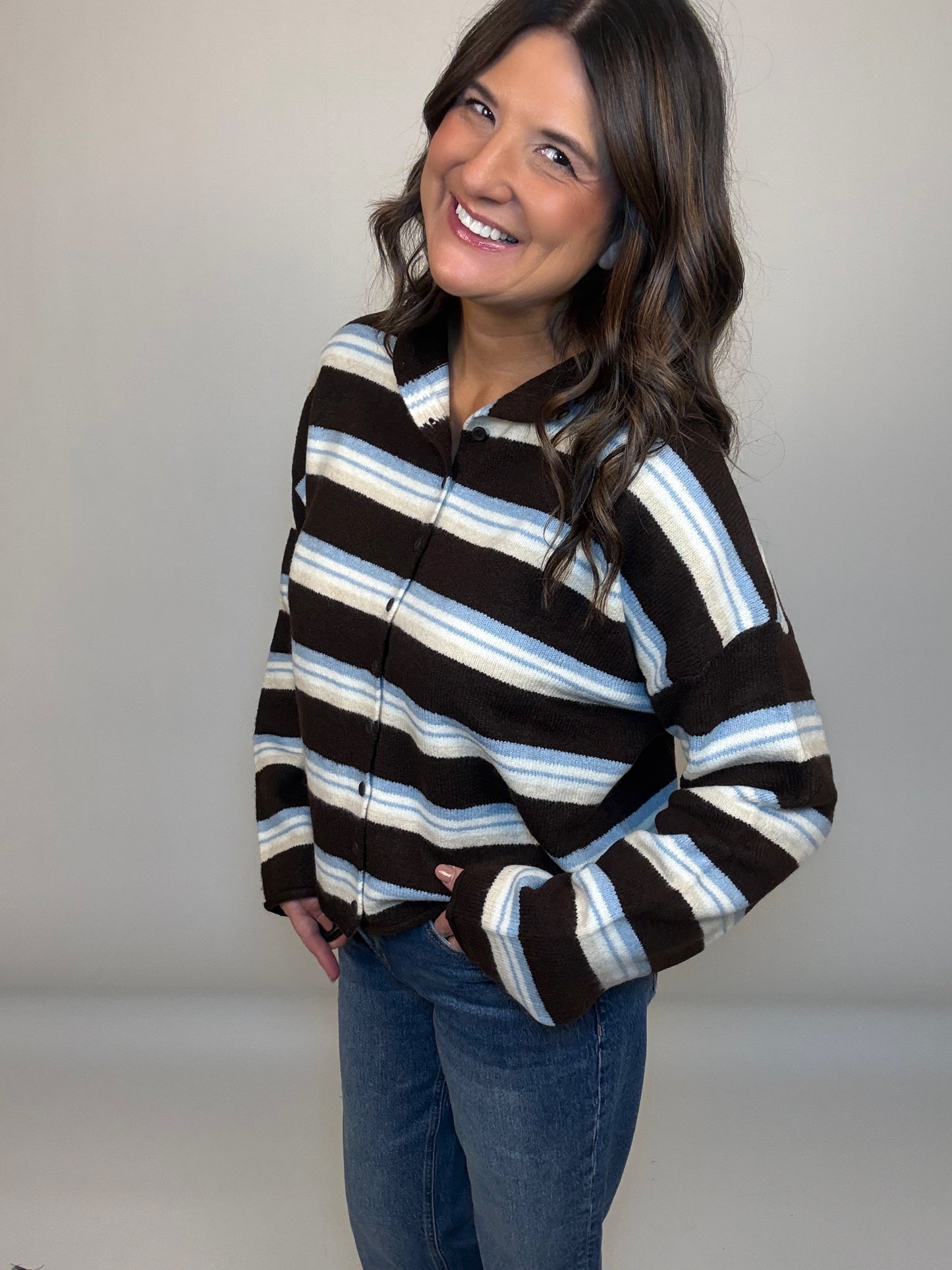 Cloudy Cocoa Cardigan