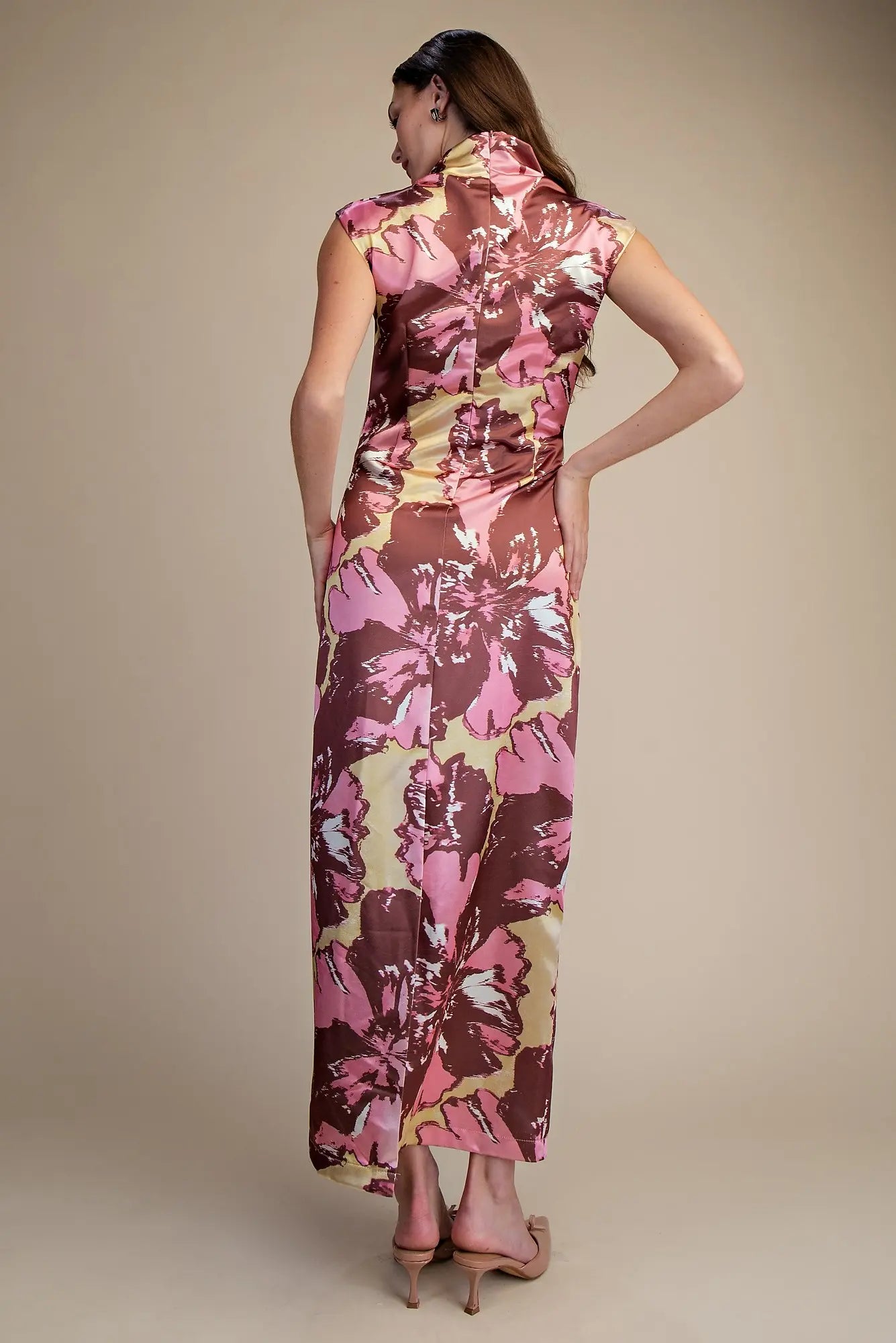 The Pink Floral Fancy Dress