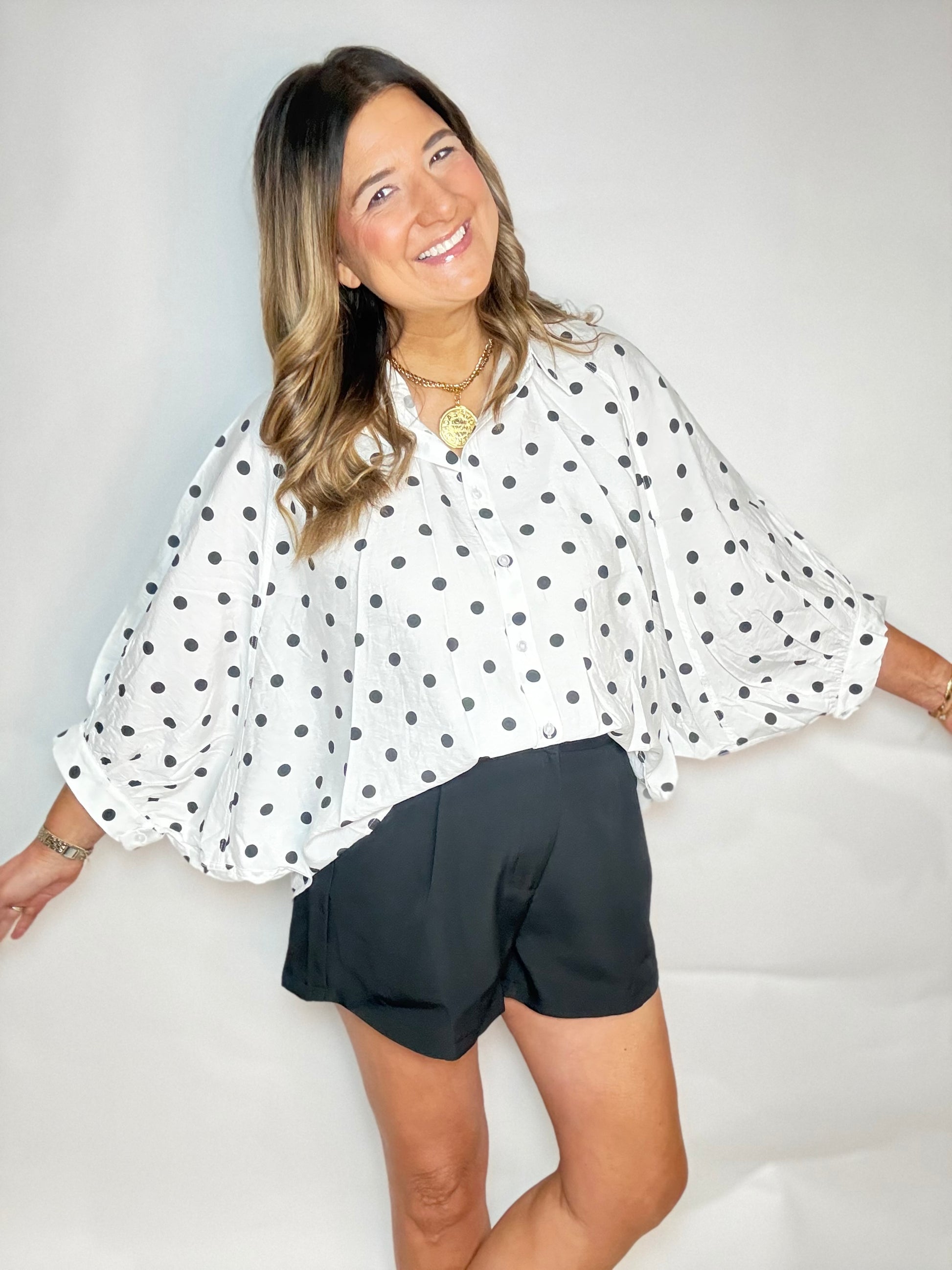 Dressy Day Black Shorts - Triple Charm Boutique