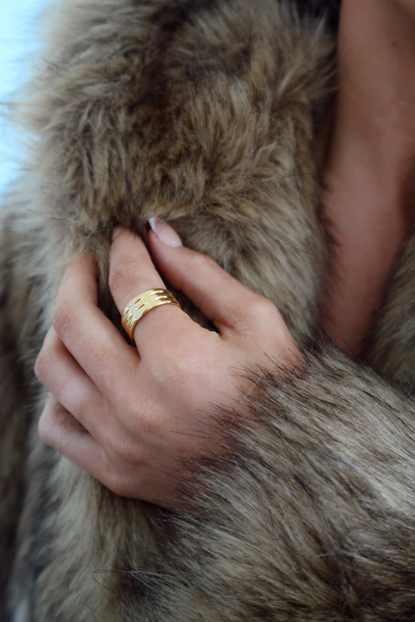 ZOE RING - Triple Charm Boutique