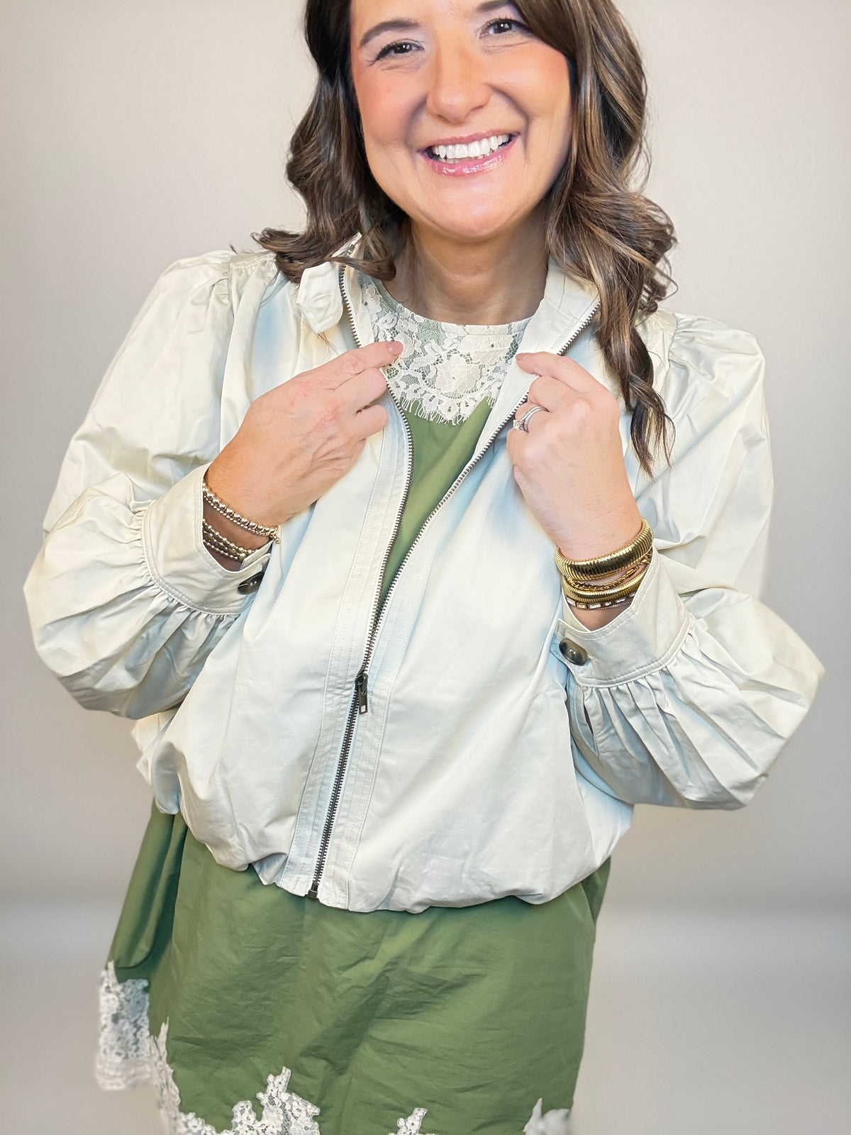 The Dressy Cream Jacket