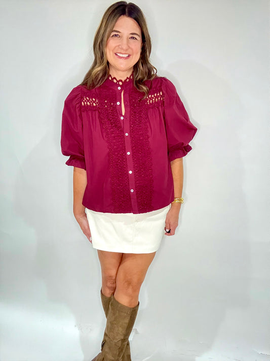 The Fancy Fall Top - Triple Charm Boutique