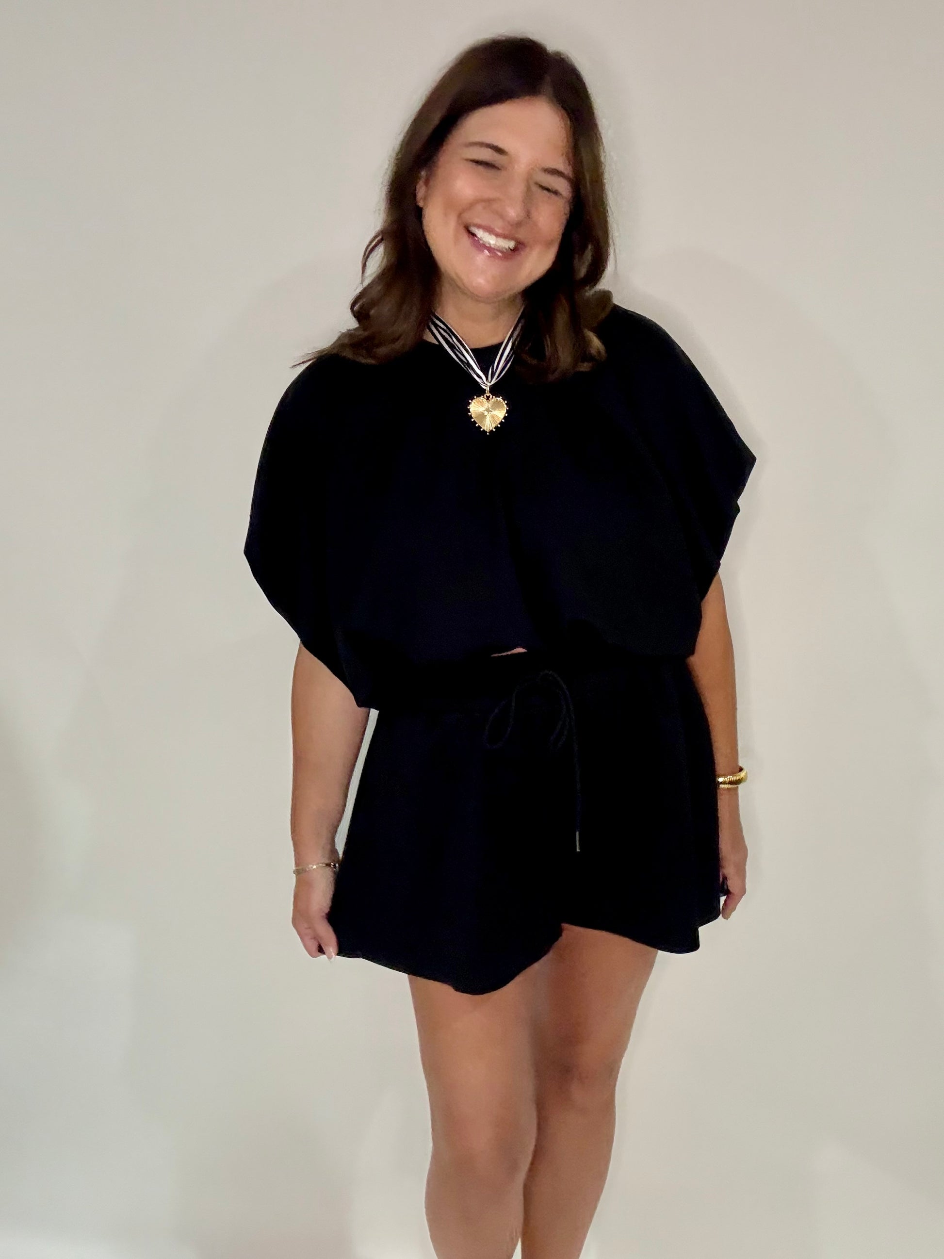 Solid Black Favorite Set - Triple Charm Boutique
