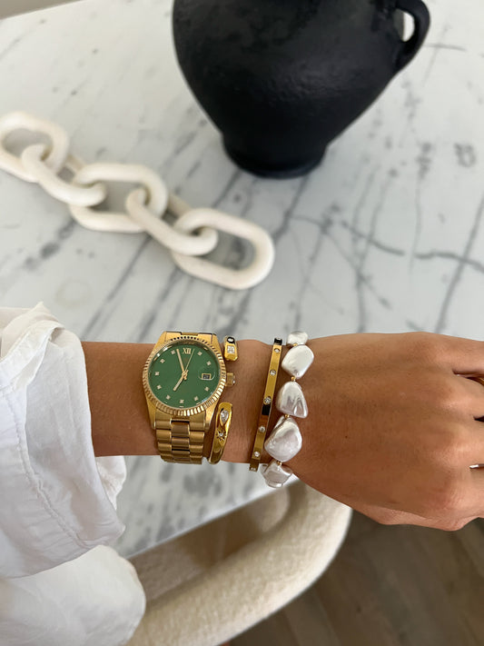 CHUNKY PEARL BRACELET - Triple Charm Boutique