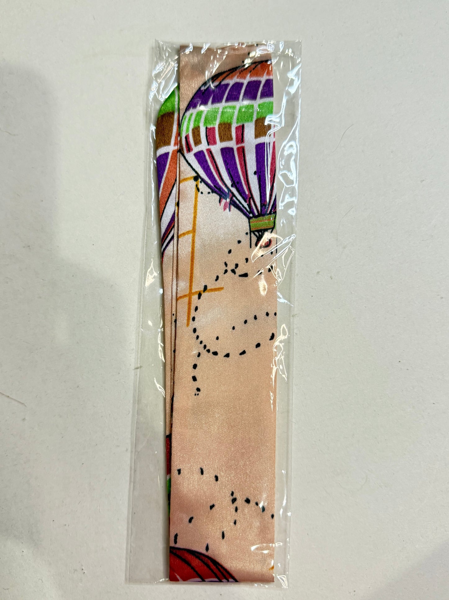 The Tan Hot Air Ballon Tie Scarf