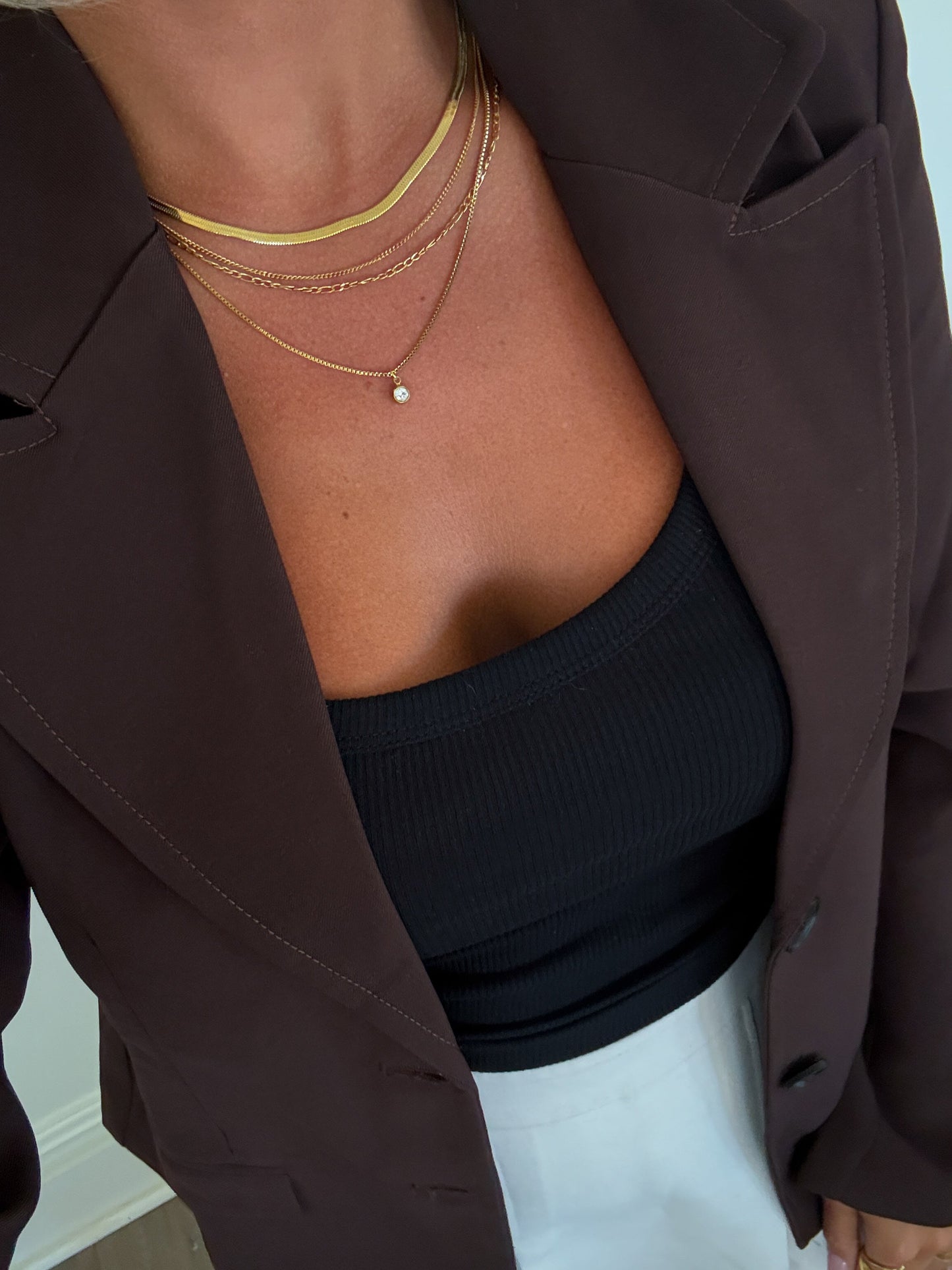 MILEY NECKLACE - Triple Charm Boutique